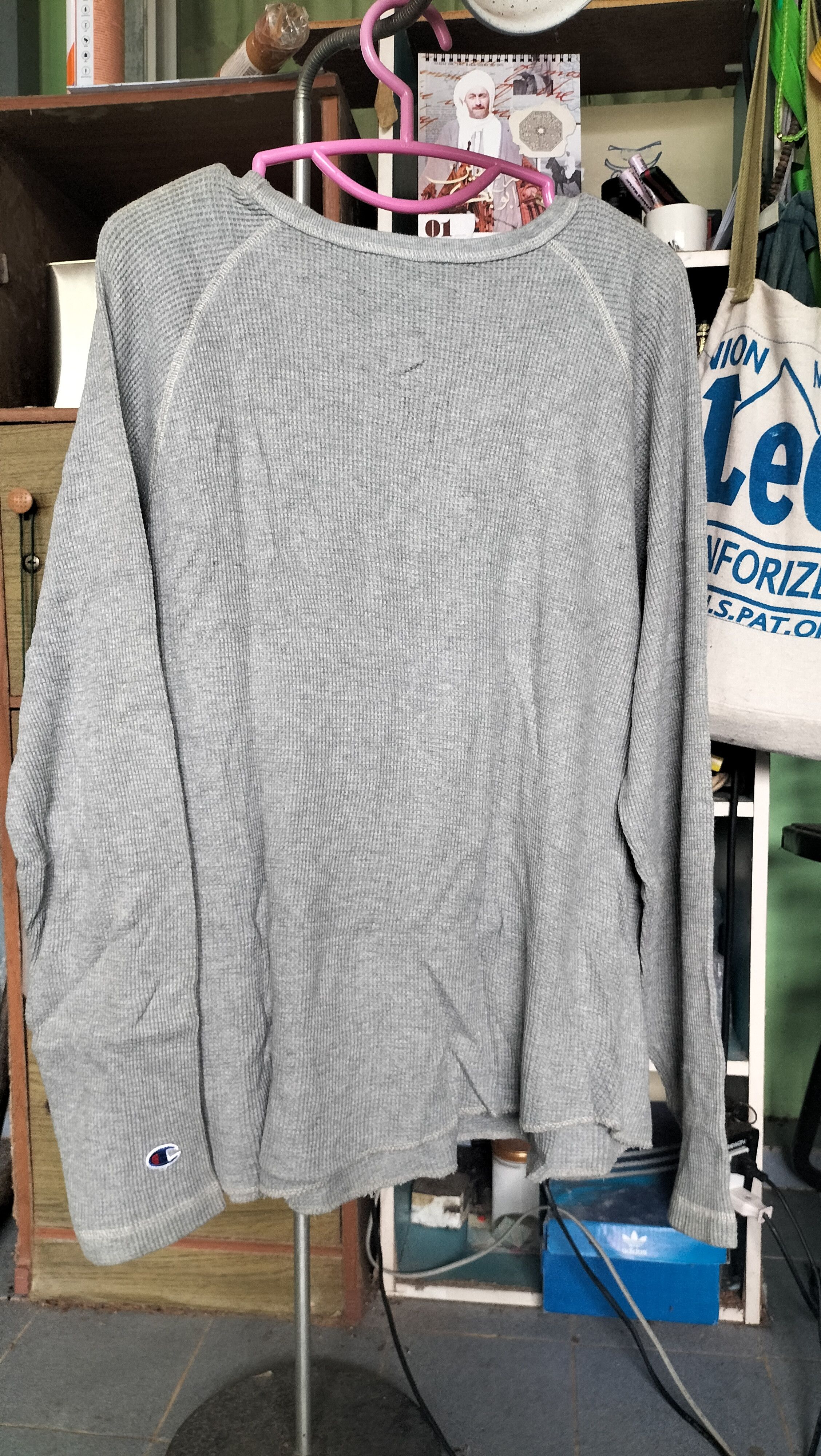 Champion Vintage Champion Union USN Navy Fashion Longsleeve Size US XL / EU 56 / 4 - 7 Thumbnail