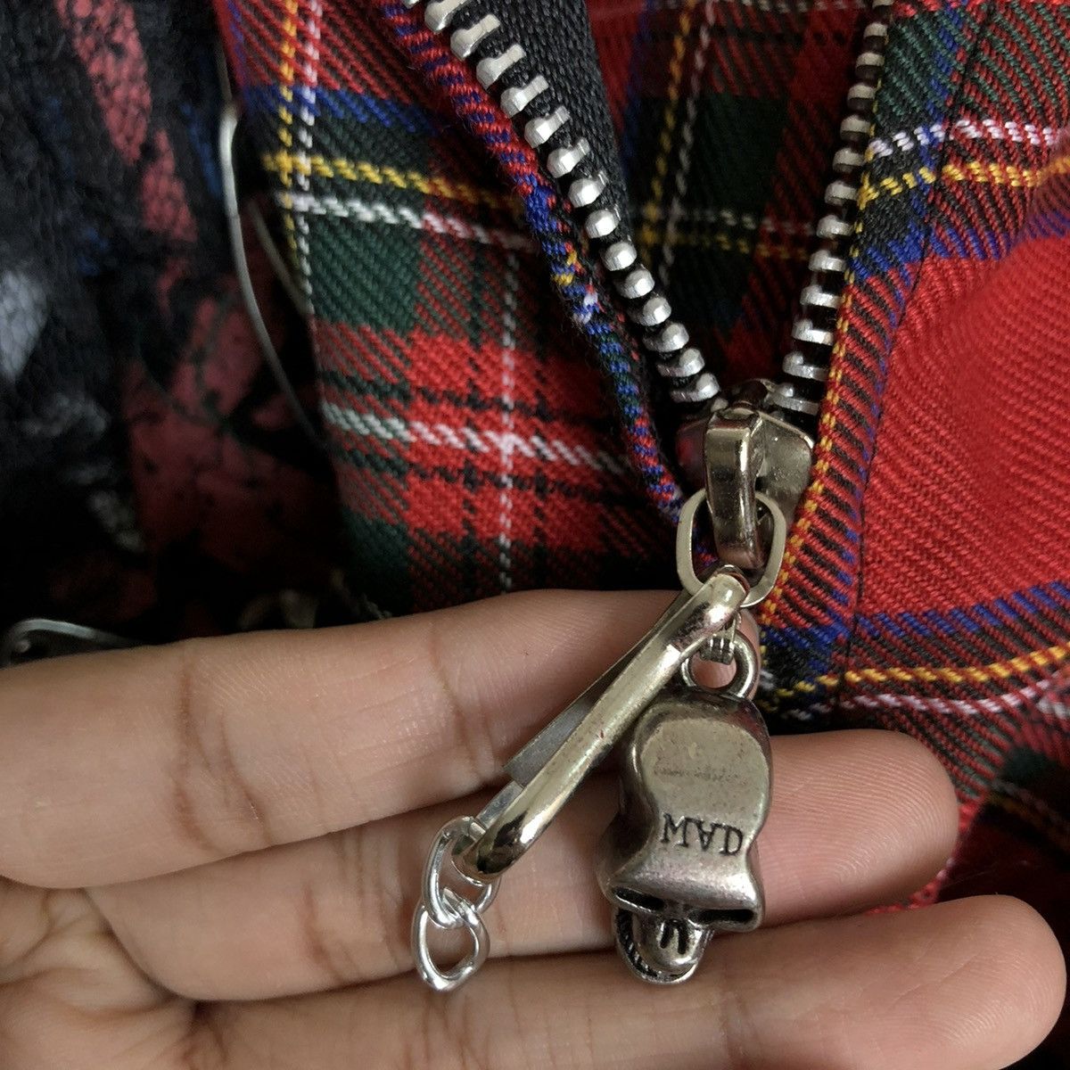 Japanese Brand 🔥Rare Punk Design Bondage Style Skirt Tartan Design Size 25" / US 0 / IT 36 - 10 Thumbnail