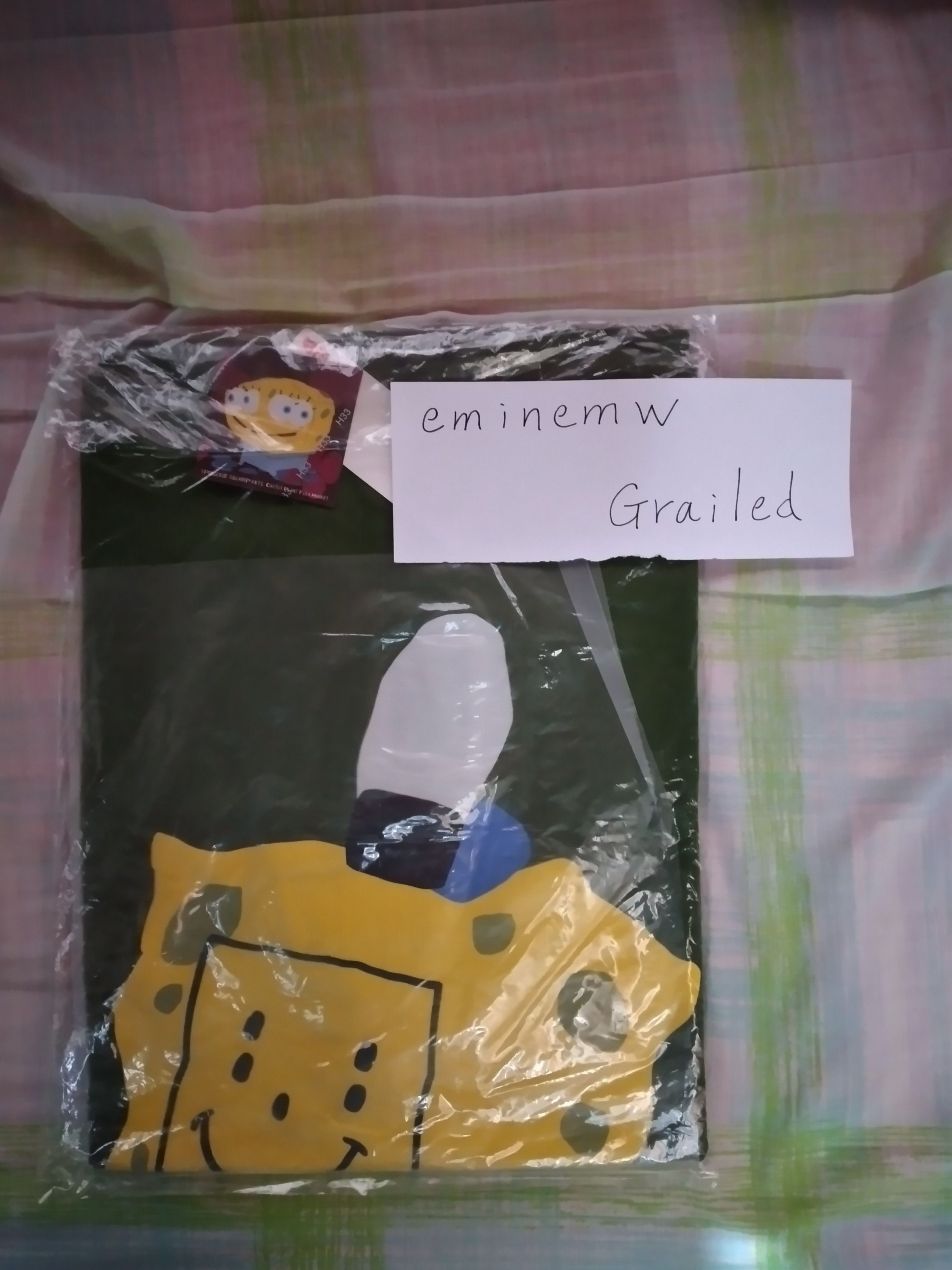 Cactus Plant Flea Market UNIQLO X Cactus Plant Flea Market X SpongeBob T-Shirt TEE Size US L / EU 52-54 / 3 - 1 Thumbnail
