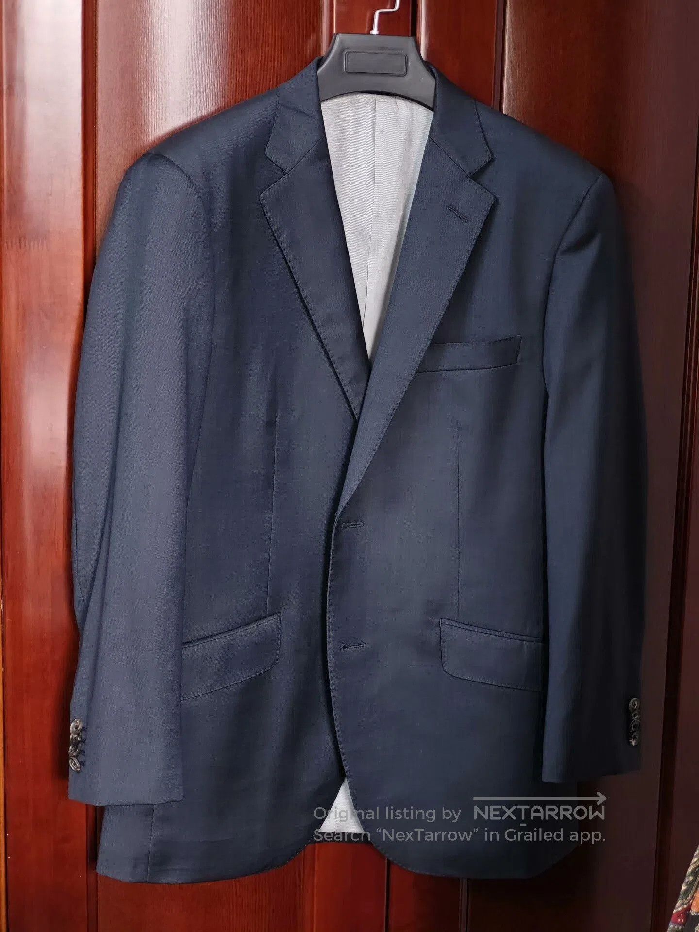 Loro Piana Elegant Italian Wool Blend Suit Jacket. Size US M / EU 48-50 / 2 - 1 Thumbnail