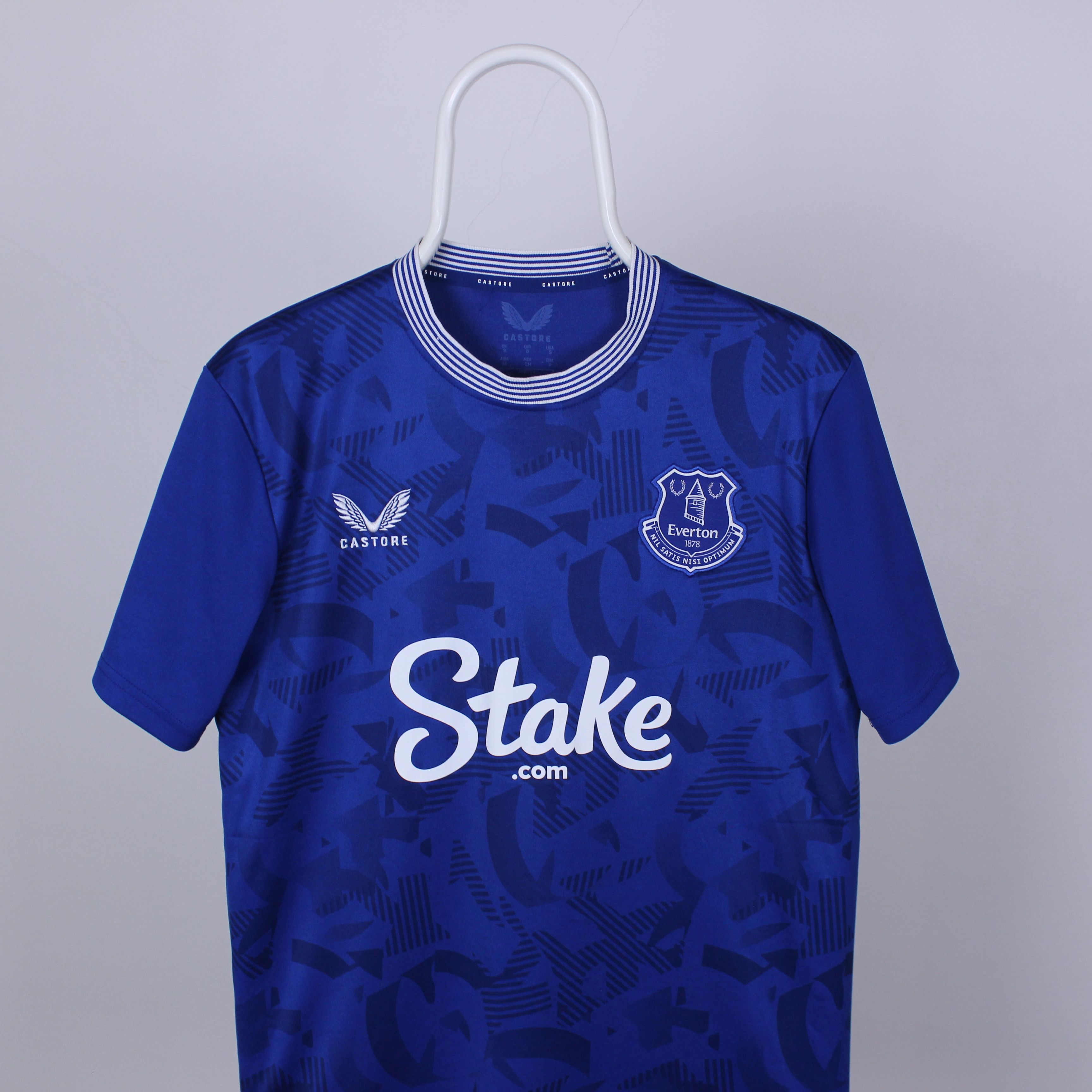 Castore Castore HOME 2024-25 Everton Match Issue Home Shirt S Size US S / EU 44-46 / 1 - 1 Thumbnail