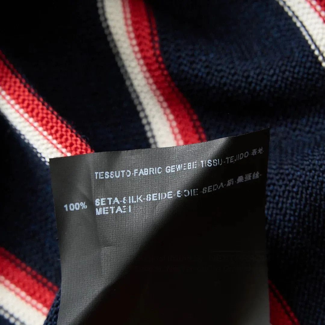 Saint Laurent Paris Saint Laurent Men's Striped Turtleneck Sweater. Size US M / EU 48-50 / 2 - 8 Thumbnail
