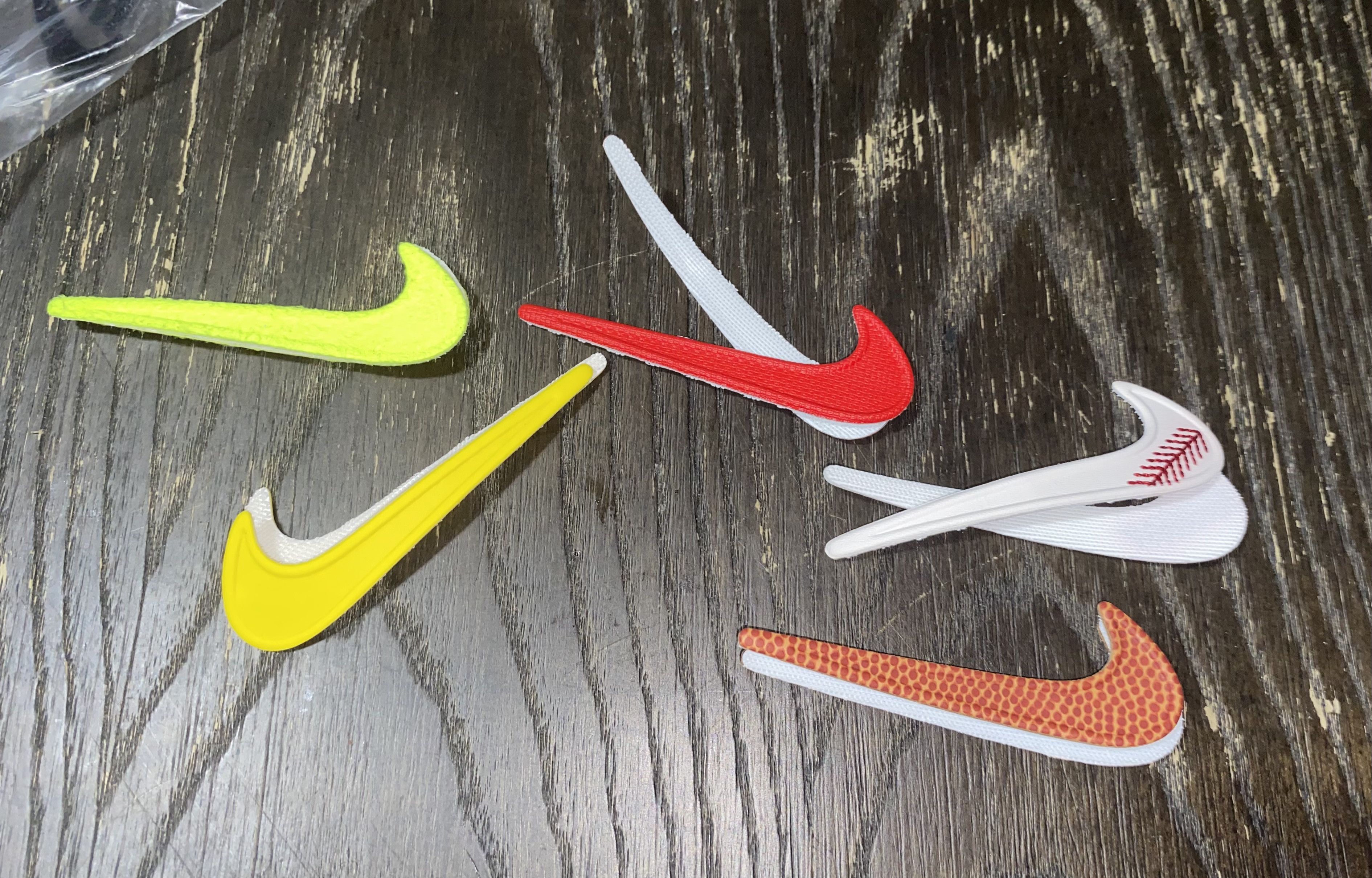 Nike Nike Velcro Swoosh Mark shoe Accessories Griffey Penny Aime! Size ONE SIZE - 2 Thumbnail