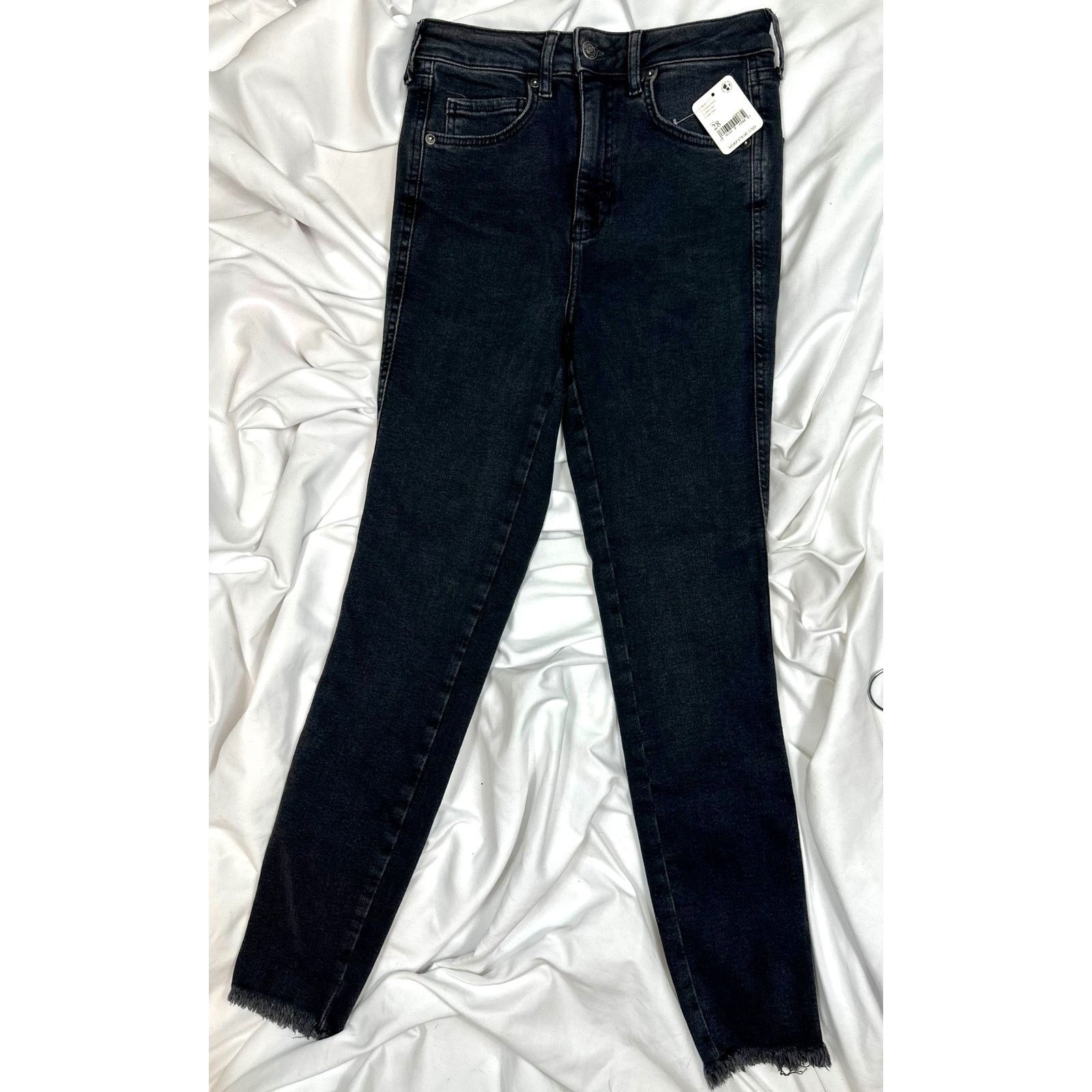 Free People Free People High Rise Jeggings Black size 28 Size 28" / US 6 / IT 42 - 5 Thumbnail