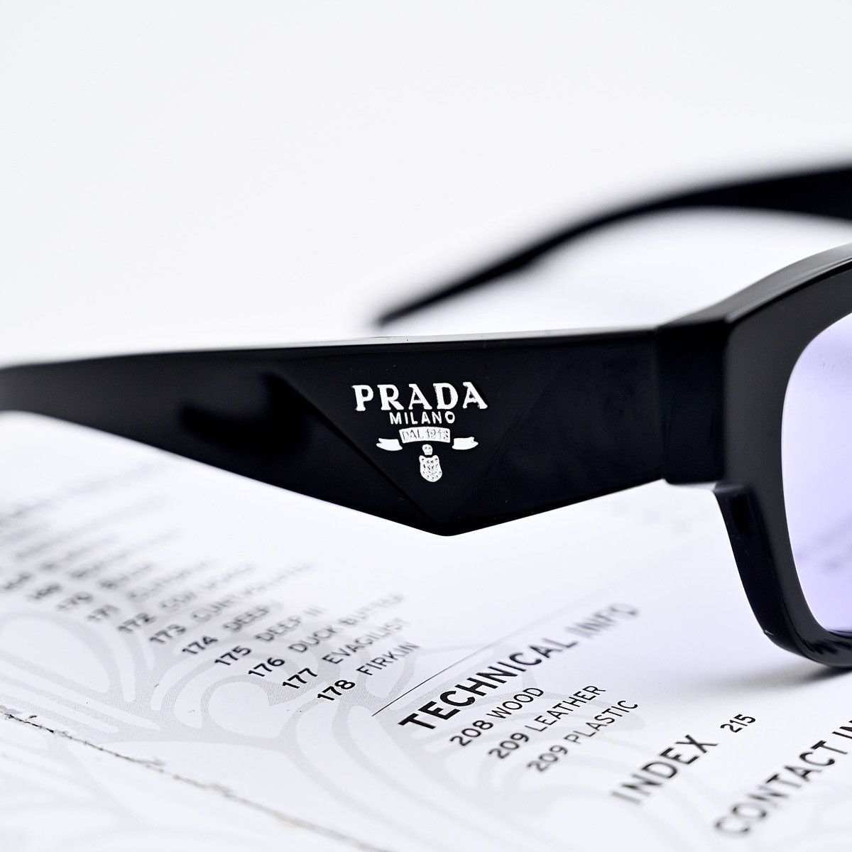 Prada PRADA 0PR B09S SUNGLASSES Size ONE SIZE - 8 Thumbnail