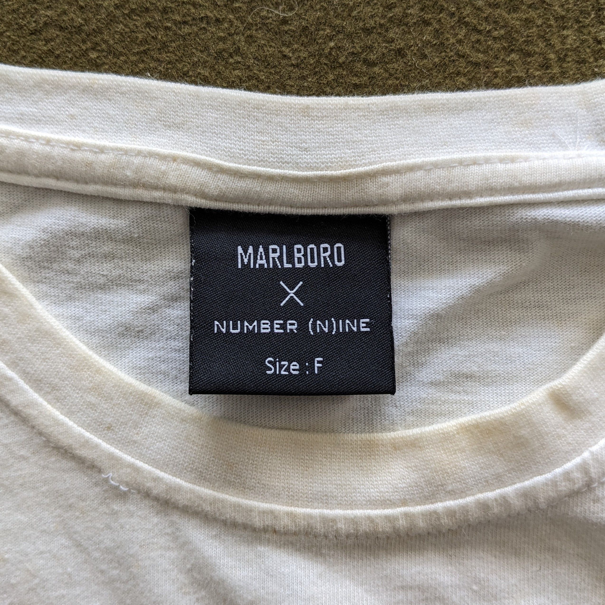Number (N)ine Vintage Marlboro x Number Nine Japanese Brand T-shirt Size US M / EU 48-50 / 2 - 5 Thumbnail