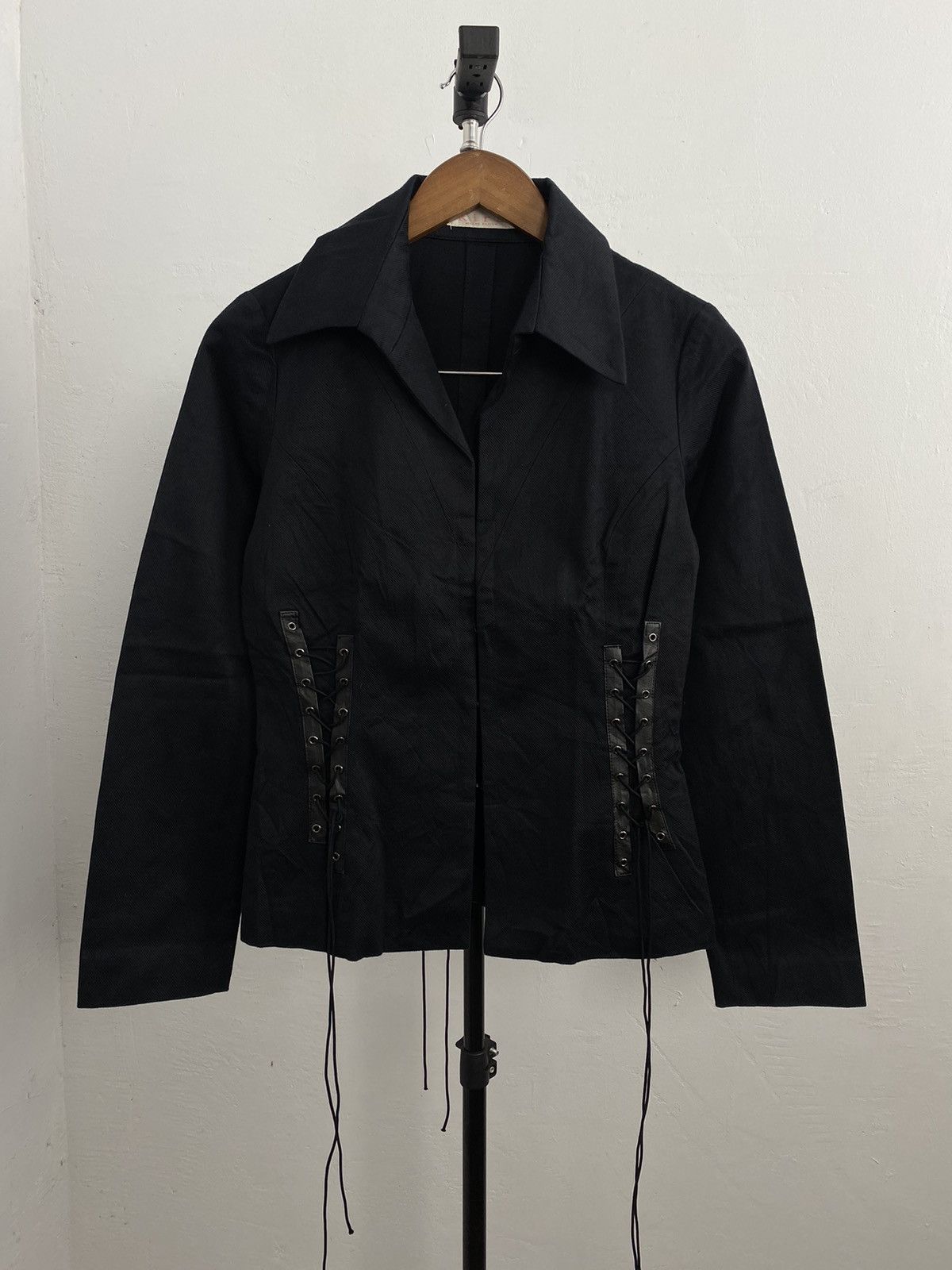 If Six Was Nine × Japanese Brand × Le Grande Bleu (L.G.B.) KIRA rope gothic shirt (unisex) Size US L / EU 52-54 / 3 - 1 Thumbnail
