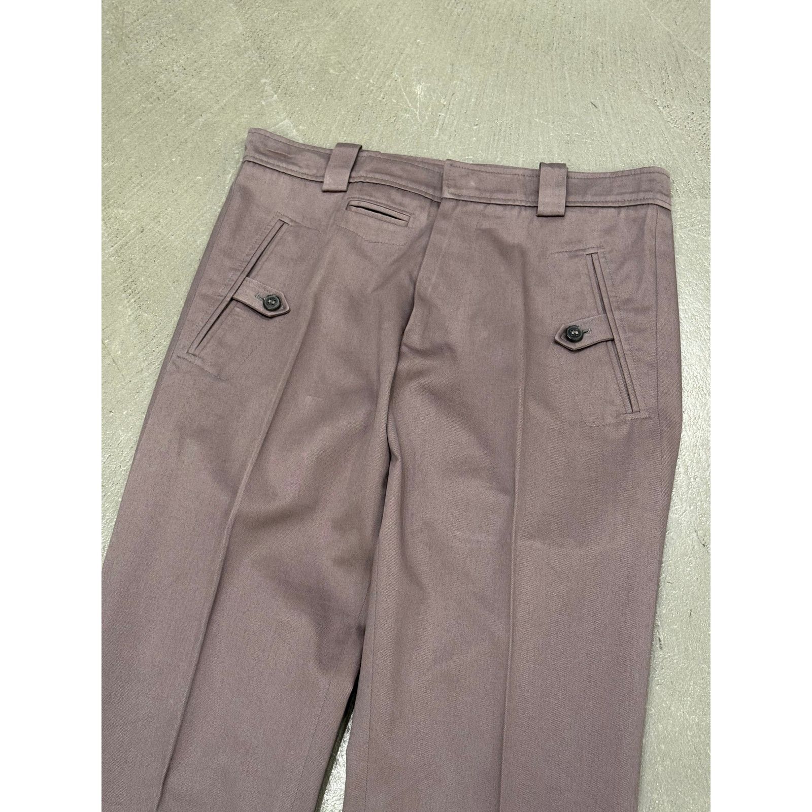 Yves Saint Laurent 2004 Yves Saint Laurent by Tom Ford high-rise trousers Size 32" / US 10 / IT 46 - 3 Thumbnail