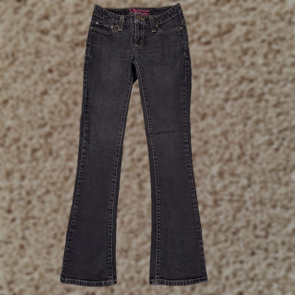 Anchor Blue VINTAGE Anchor Blue Jeans Junior 3 S Denim Tulip Skinny Bootcut Cotton Blend Low 25x30 Size 26" / US 2 / IT 38 - 1 Thumbnail