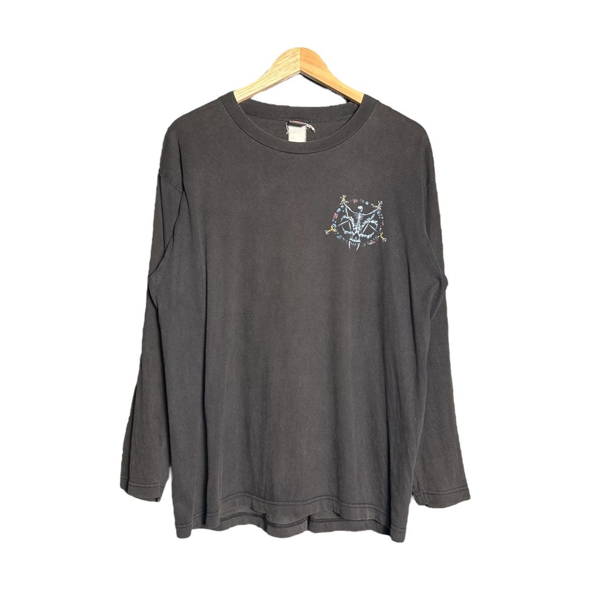 Slayer × Vintage Vintage 90s Slayer live intrusion Long Sleeve Tshirt Size US XL / EU 56 / 4 - 2 Thumbnail