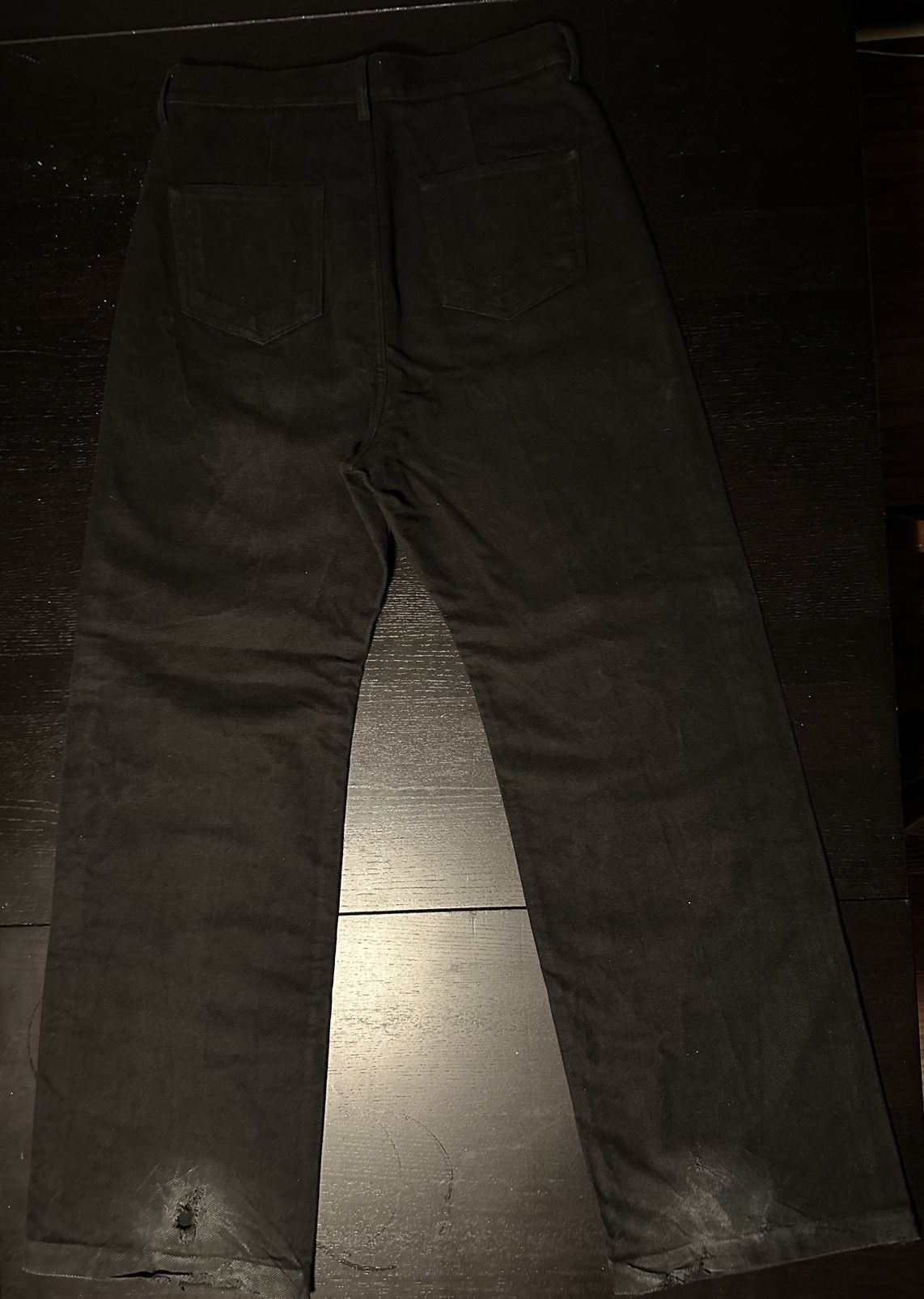 Rick Owens Rick Owens Geth Cut Denim Size US 31 - 2 Thumbnail