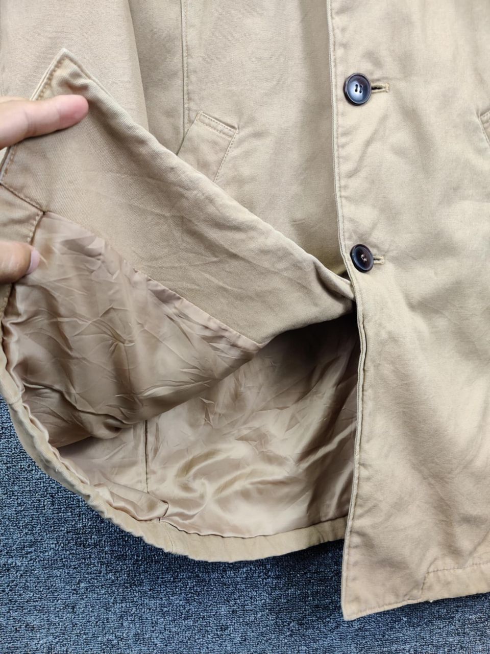 PPFM Vintage 90s PPFM Trench Coat Button Size US M / EU 48-50 / 2 - 12 Thumbnail
