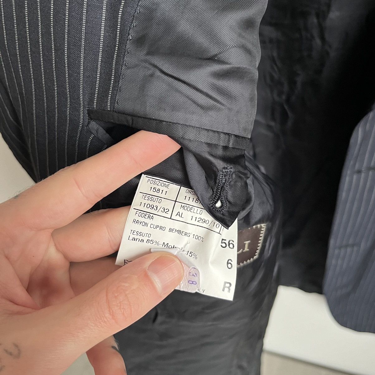 Canali Rare Canali Men’s Blazer 56R Size 54R - 6 Thumbnail