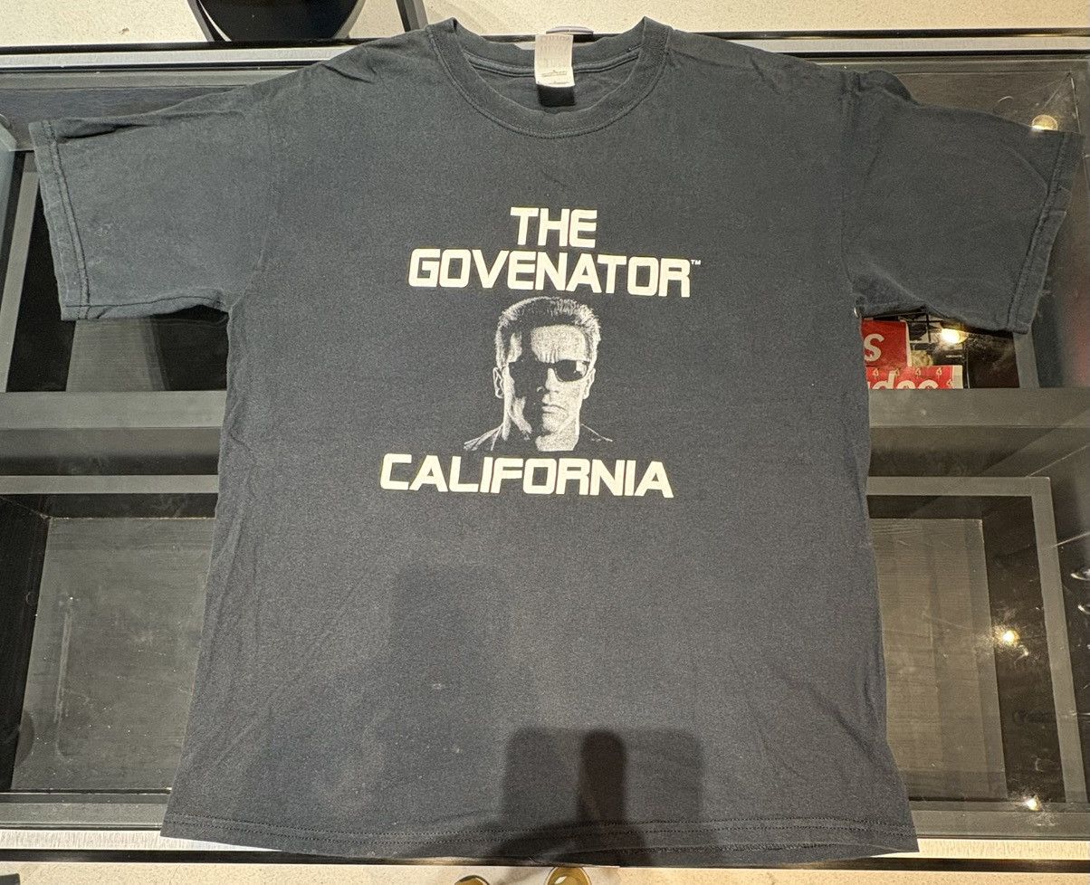 Other Vintage Y2K “The Govenator” California Tee (Black) Size US L / EU 52-54 / 3 - 1 Thumbnail