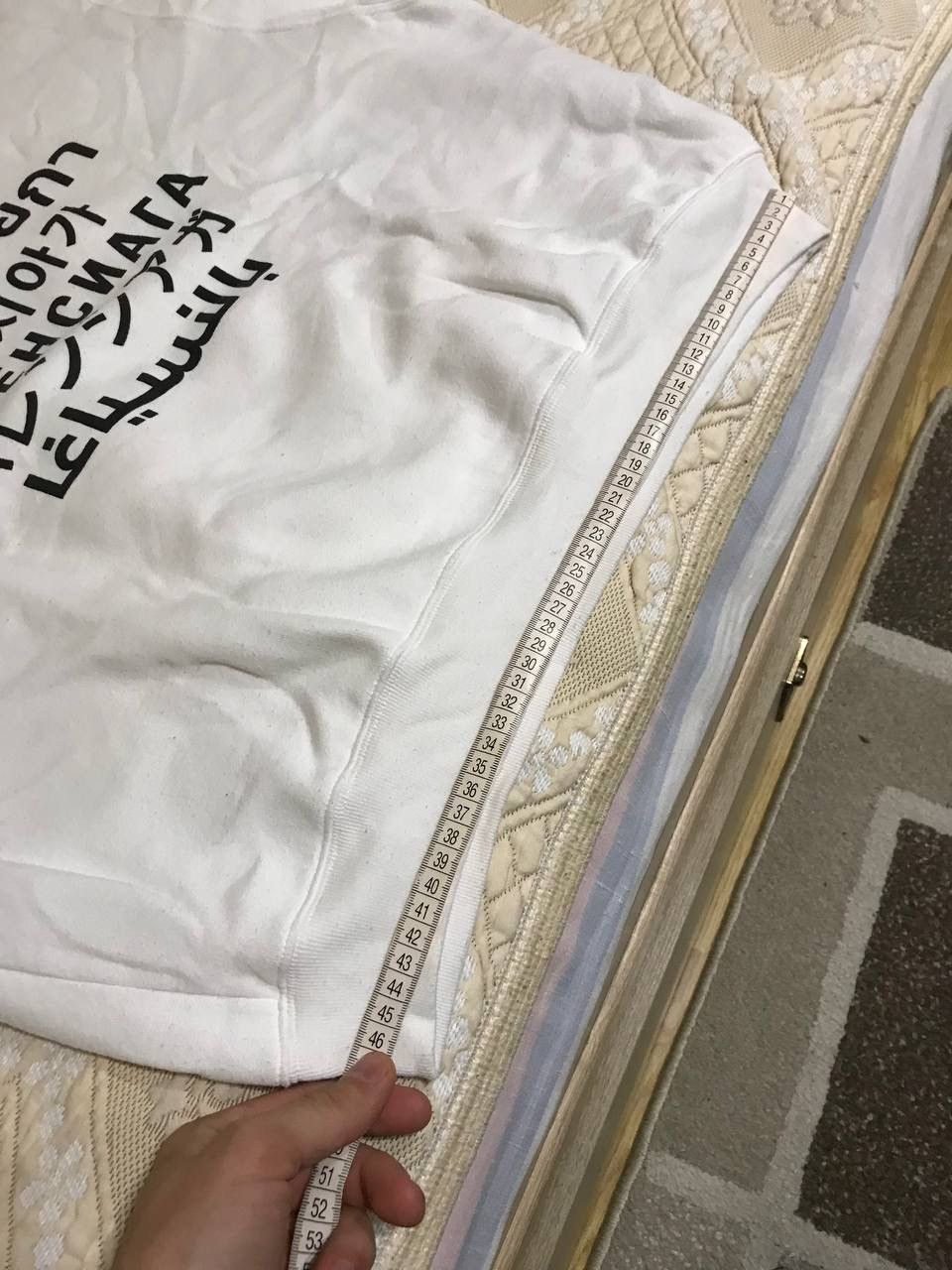 Balenciaga 🔥 Balenciaga Languages Logo Oversized Hoodie Pullover Size US XXS / EU 40 - 16 Thumbnail