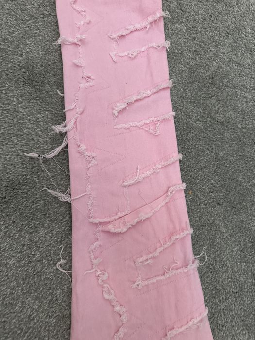 Streetwear Guapi Stacked Pink Jeans Grailed