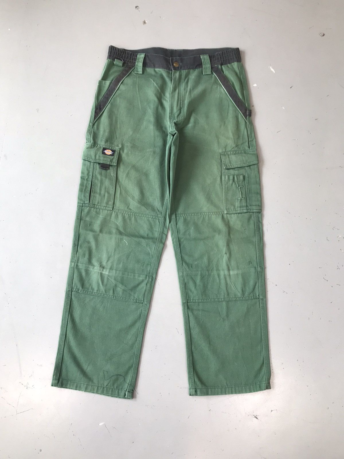 Dickies × Vintage Dickies Double Knee Cargo Denim Size US 33 - 1 Thumbnail