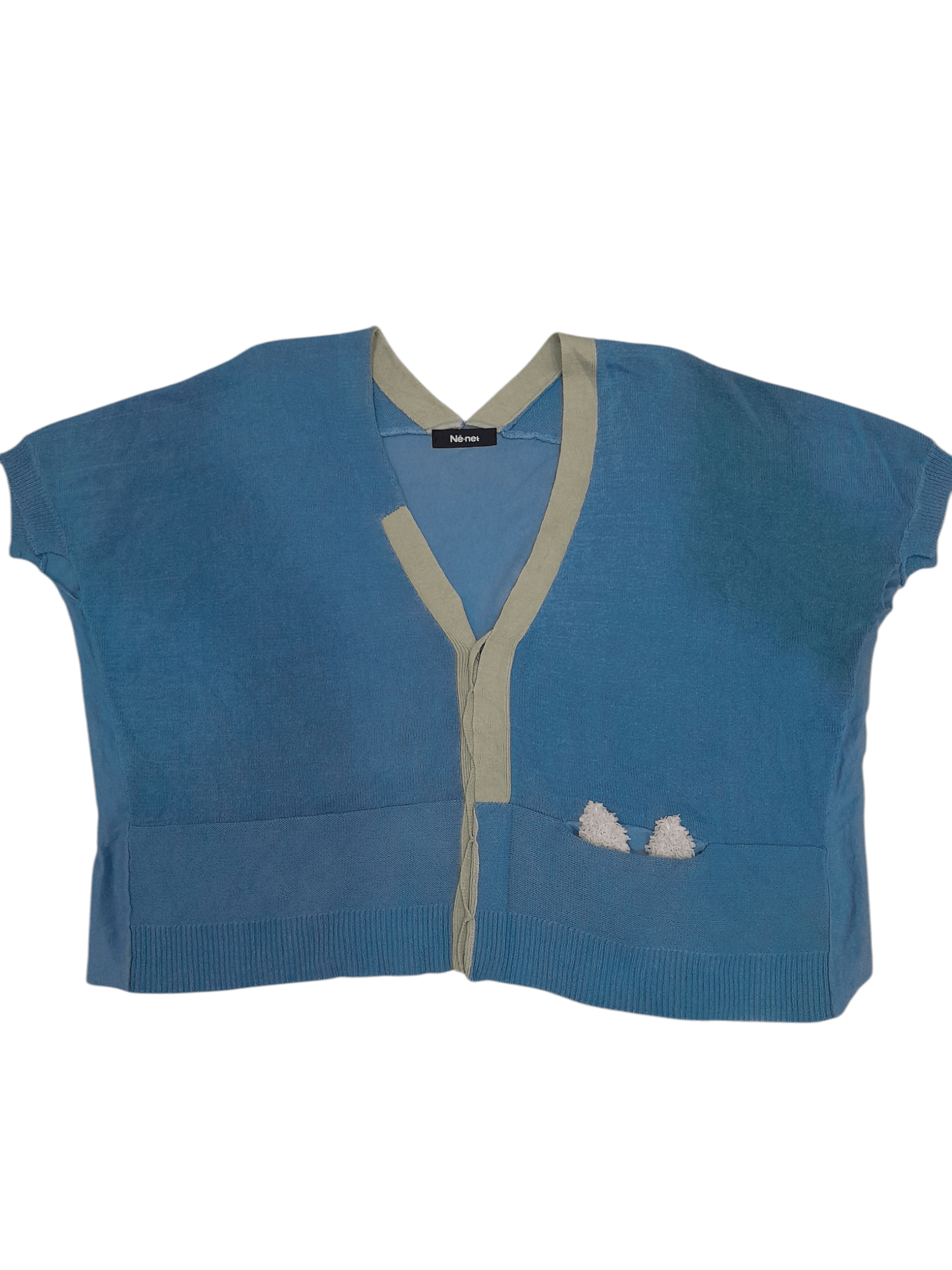 Ne-Net NE-NET Issey Miyake Sweater Knit Shirt (F615) Size M / US 6-8 / IT 42-44 - 2 Thumbnail