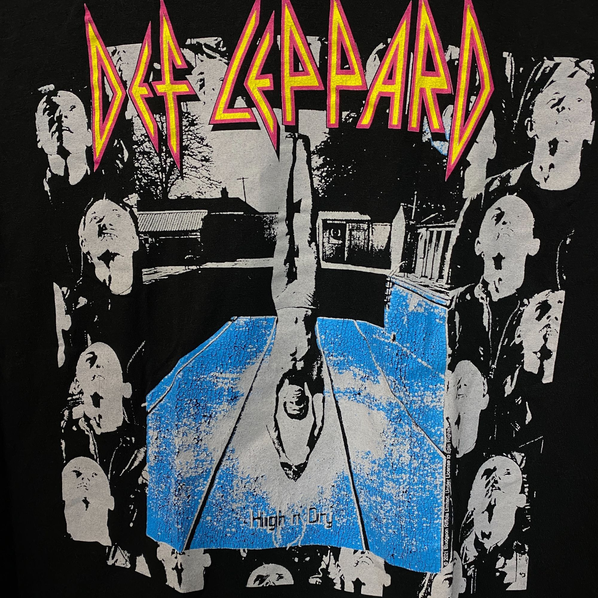 Def Leppard Def Leppard "High 'n' Dry" Album Cover Rock Band T-Shirt Med Size US M / EU 48-50 / 2 - 2 Thumbnail