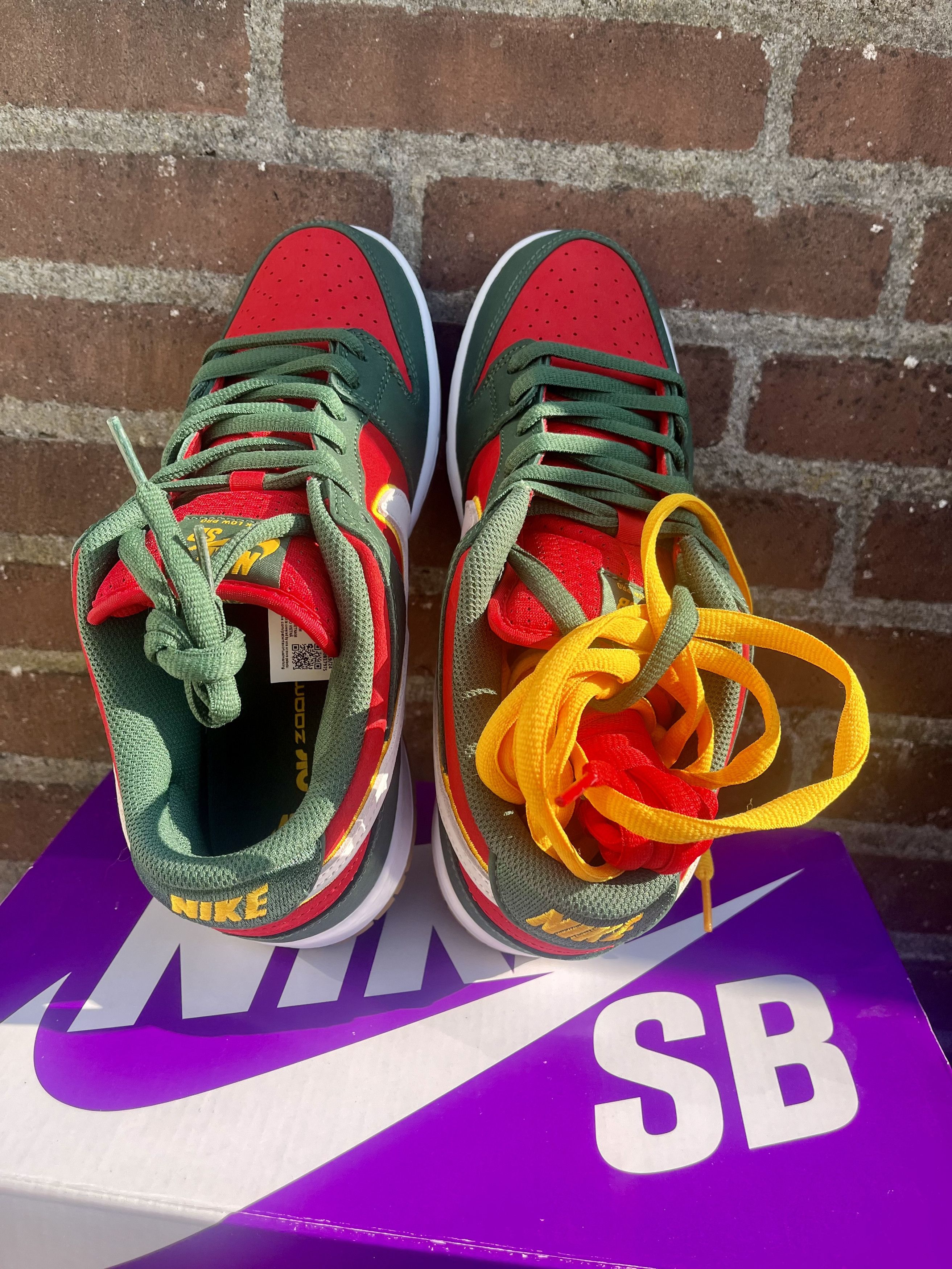 Nike SB Dunk sb low pro prm Seattle Supersonics 9.5 43 Size US 9.5 / EU 42-43 - 8 Thumbnail