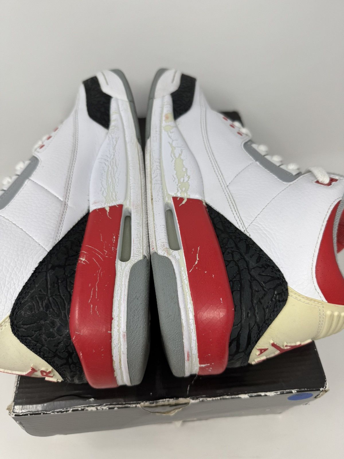 Jordan Brand Air Jordan 3 Retro Fire Red 2007 Size US 9 / EU 42 - 11 Thumbnail