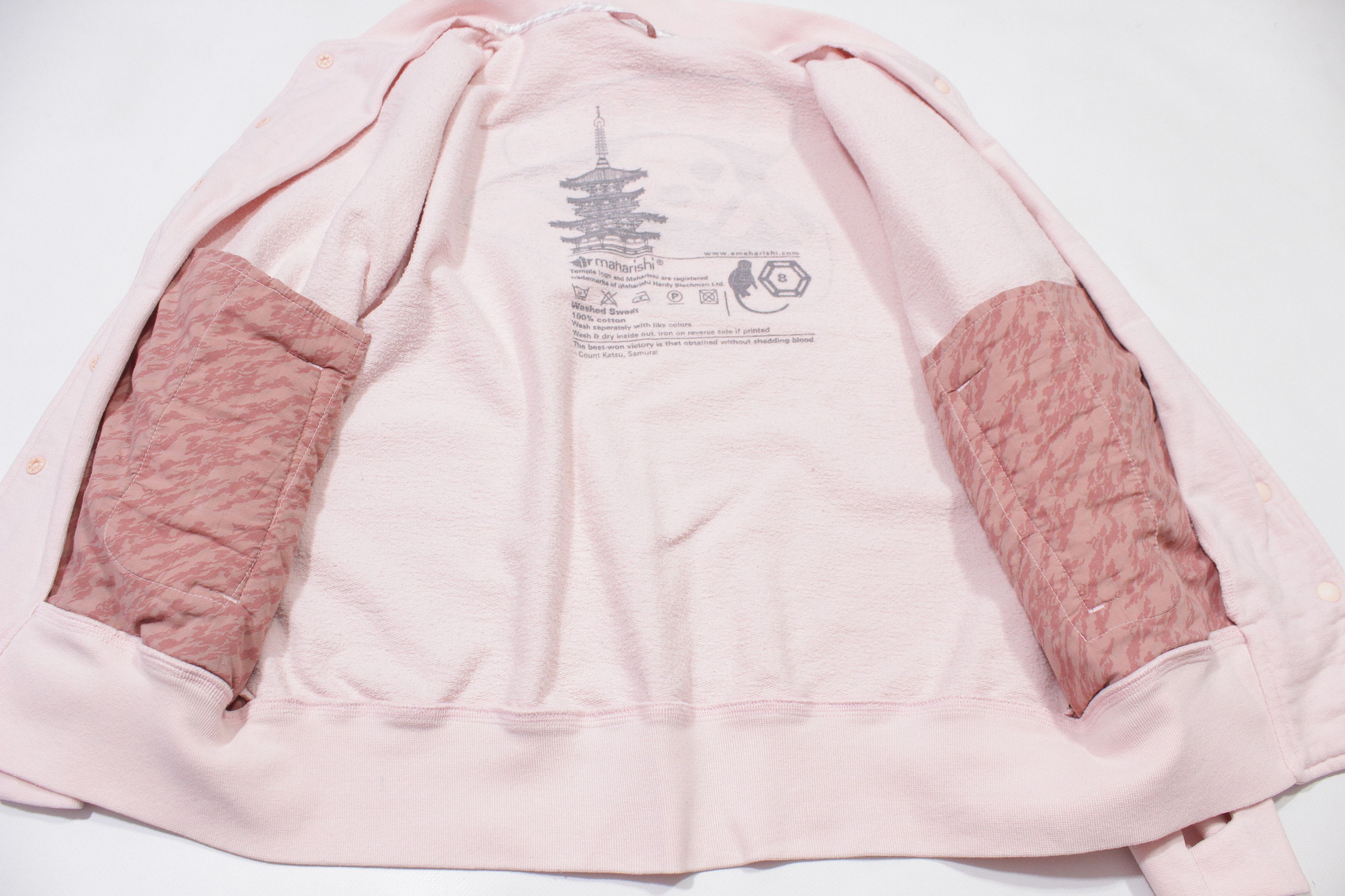 Maharishi Electric Eleminators Big Logo Sweat Faded Bomber Size M / US 6-8 / IT 42-44 - 11 Thumbnail