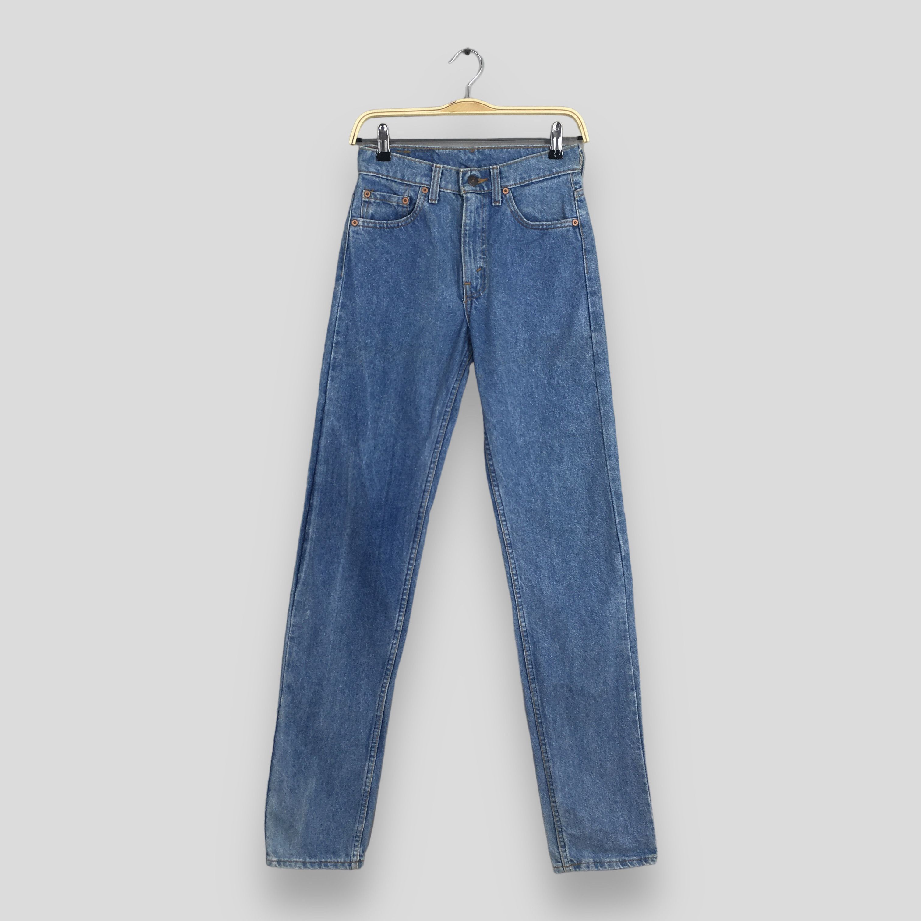 Levi's Size 25x34 Vintage 90s Levi's 505 Faded Blue Jeans S224 Size 25" / US 0 / IT 36 - 1 Thumbnail