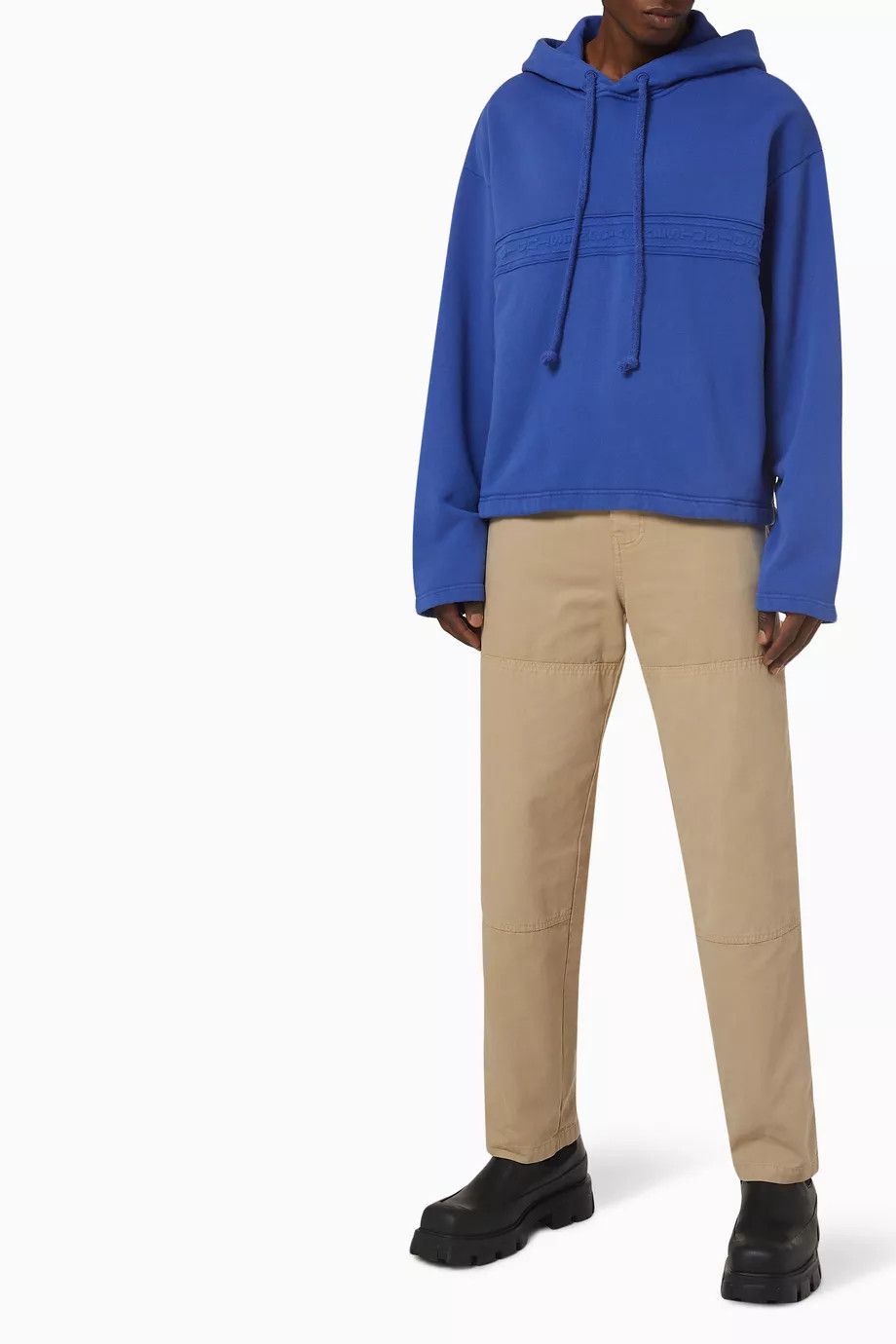 Acne Studios o1y0725 Hoodie in Bright Blue Size XS / US 0-2 / IT 36-38 - 3 Thumbnail
