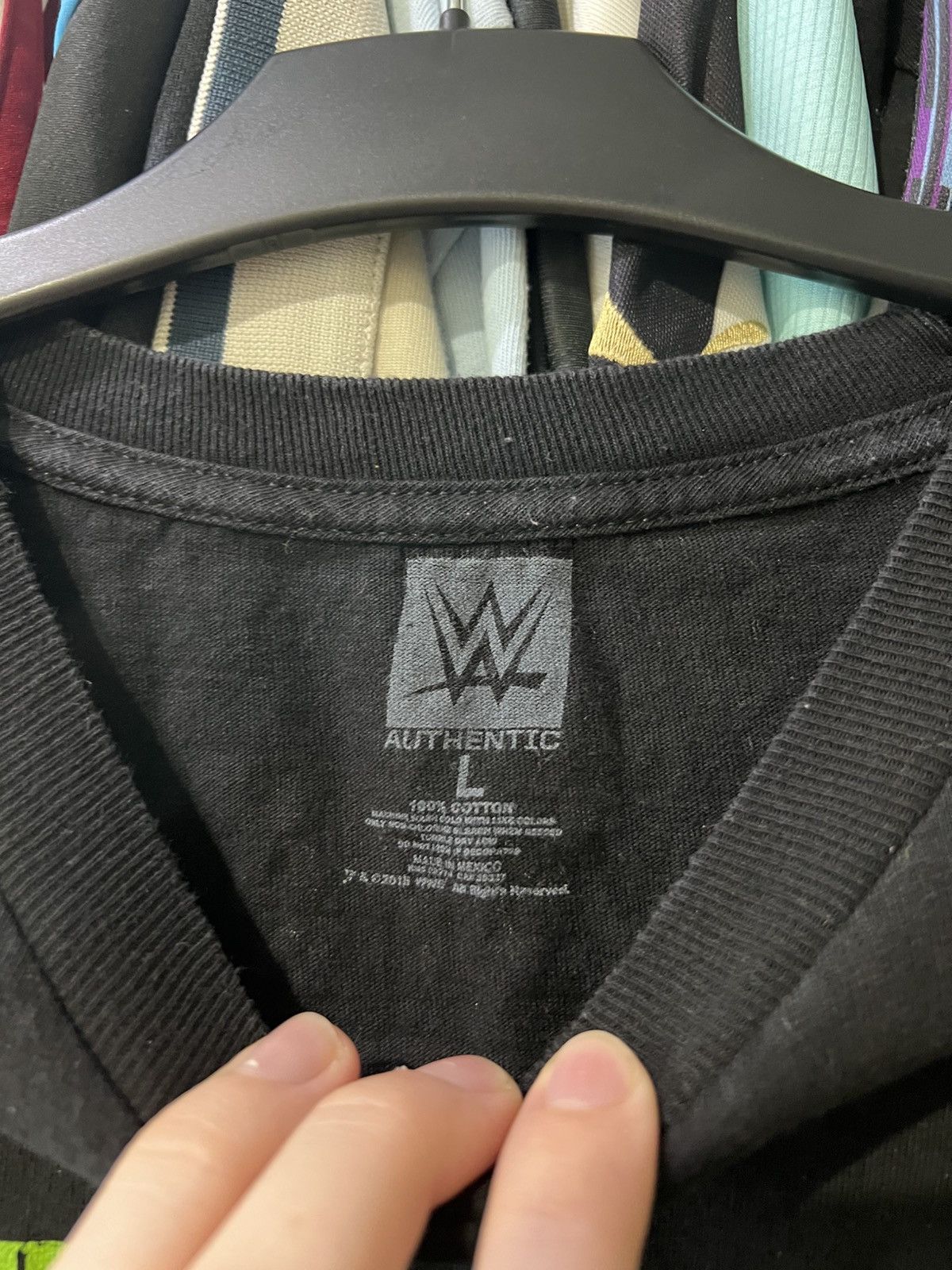 Vintage VINTAGE WWE DX D GENERATION X TWO WORDS GET RAW 25 TOUR TEE Size US L / EU 52-54 / 3 - 6 Thumbnail