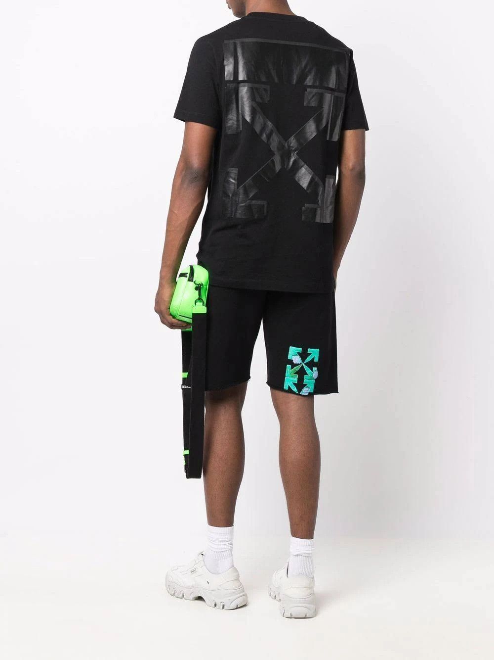 Off-White Black Rubber Arrows Logo T-Shirt Size US M / EU 48-50 / 2 - 4 Thumbnail