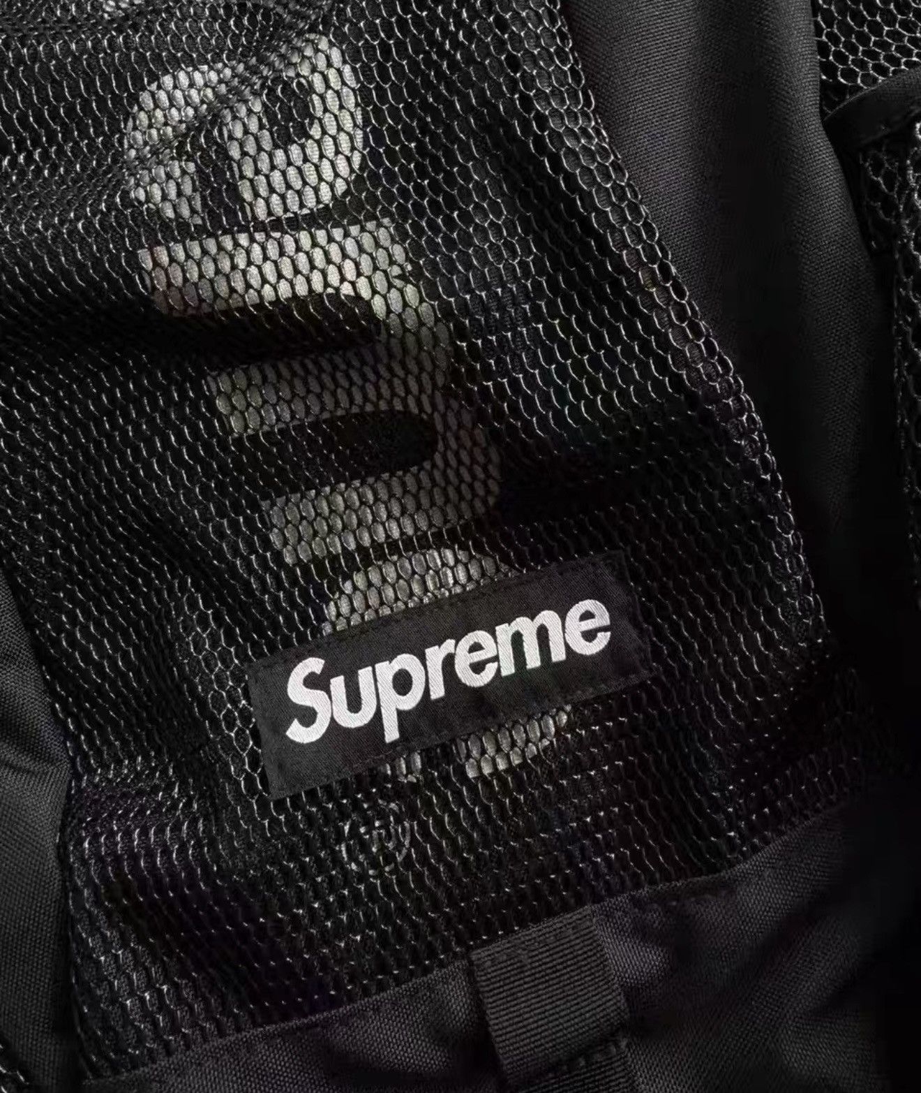 Supreme 20ss ss20 black backpack - toestory.in