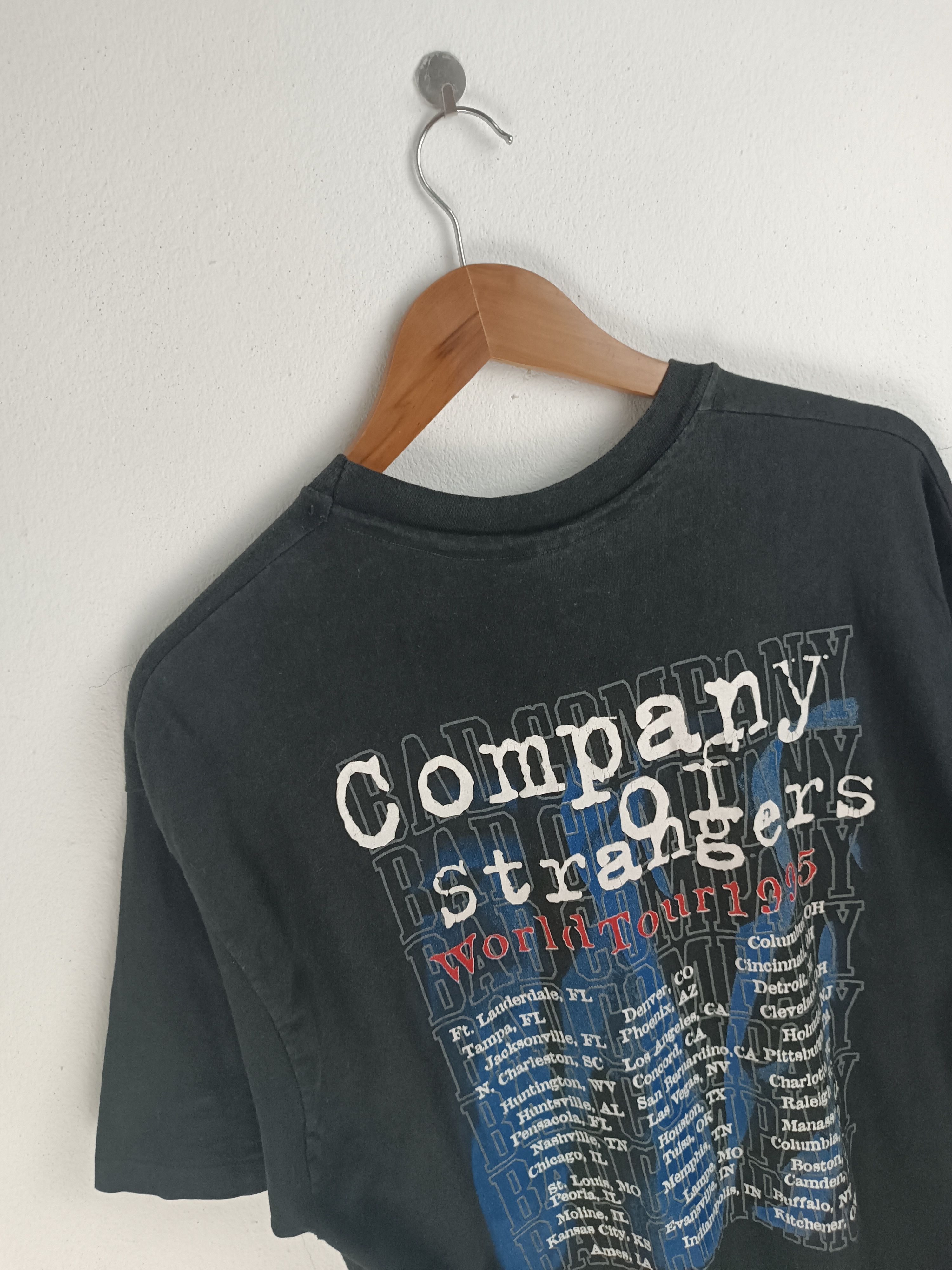 Band Tees VINTAGE '95 FADED BAD COMPANY WORLD TOUR (boston lynyrd led) Size US L / EU 52-54 / 3 - 13 Thumbnail