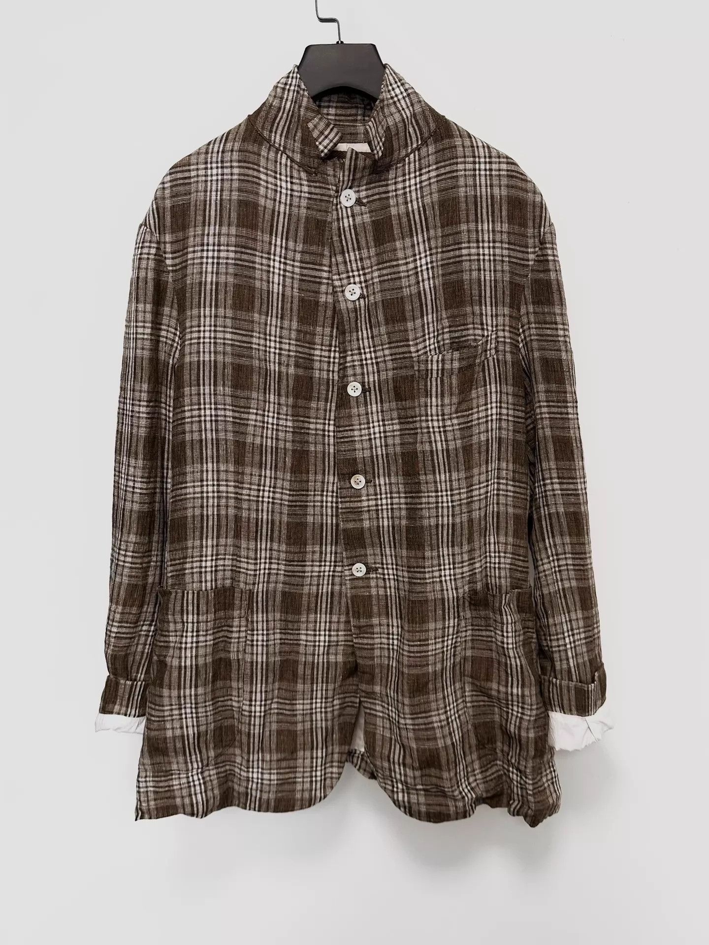 Other kaval antique linen hand-dyed hand-sewn jacket M Size US M / EU 48-50 / 2 - 3 Thumbnail
