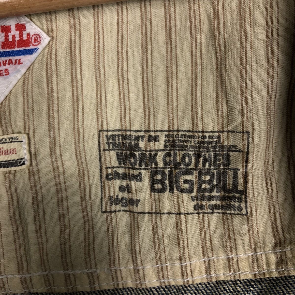 Japanese Brand 🔥90s Vintage Hikory Chore Jacket BigBill Japan Issey Miyake Size US M / EU 48-50 / 2 - 17 Thumbnail