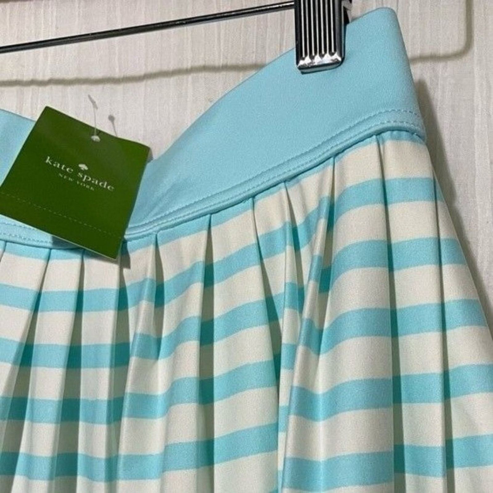 Kate Spade Kate Spade Coverup Skirt XS NWT Nahant Shore Blue White Size ONE SIZE - 8 Thumbnail