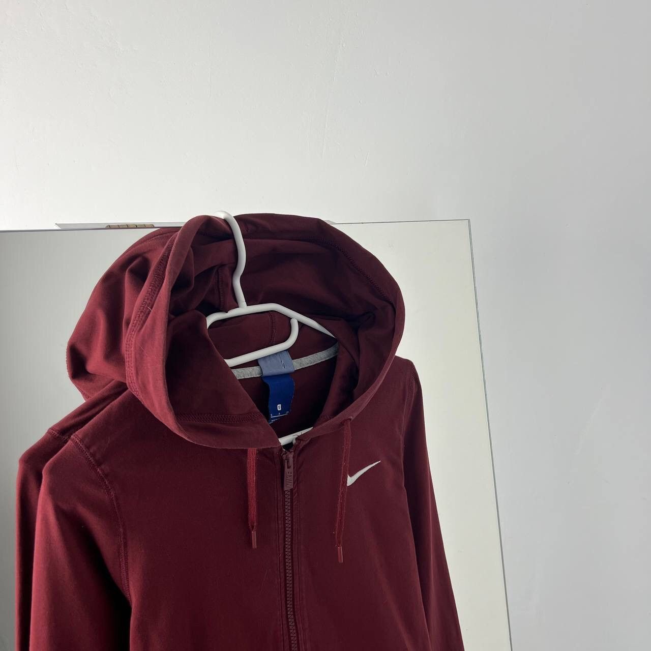 Vintage Y2K Zip Hoodie Nike Vintage Mini Swoosh Baggy Fit Size S / US 4 / IT 40 - 2 Thumbnail
