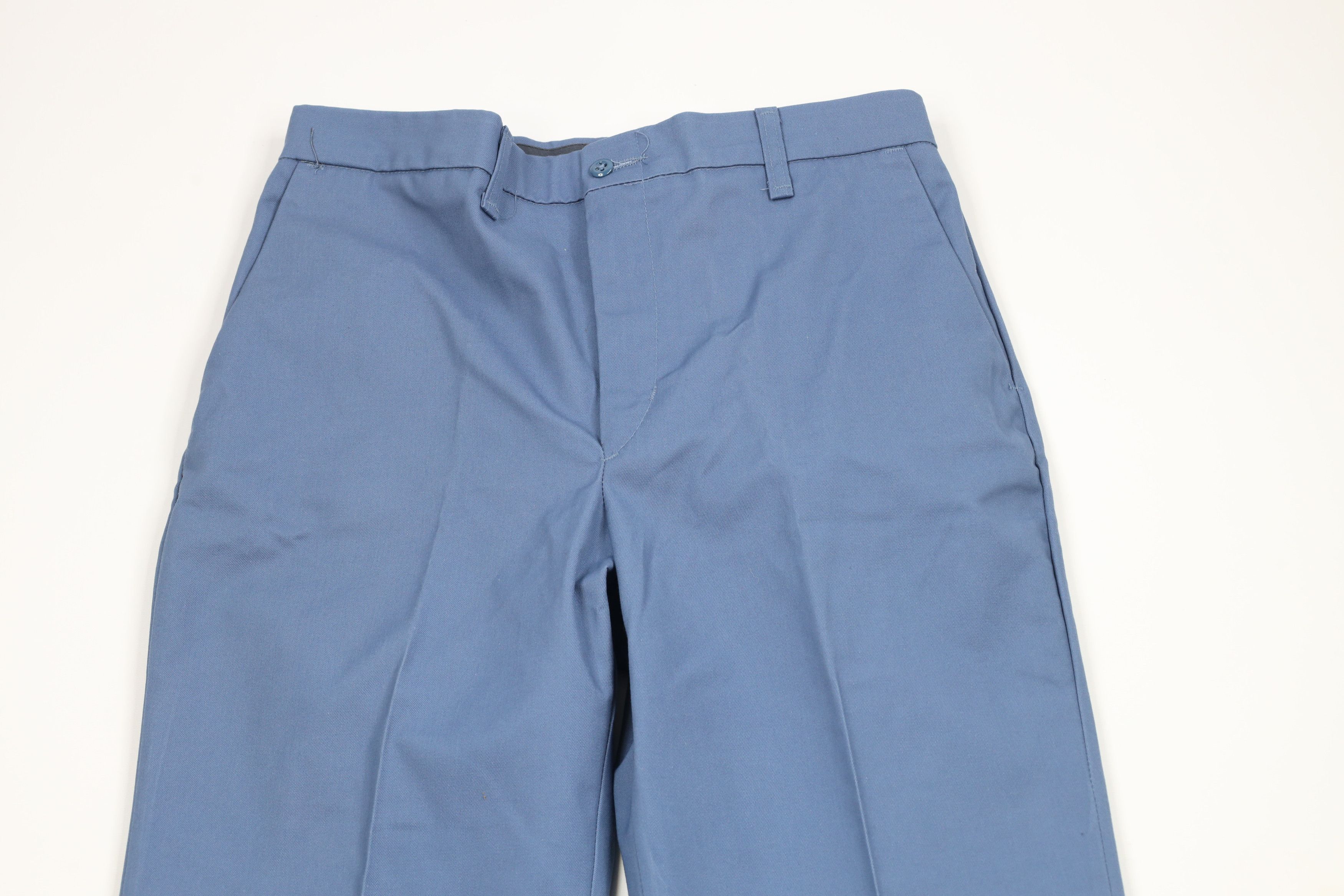 Vintage Vintage 70s 80s Streetwear Workwear Mechanic Pants Blue USA Size US 32 / EU 48 - 2 Thumbnail
