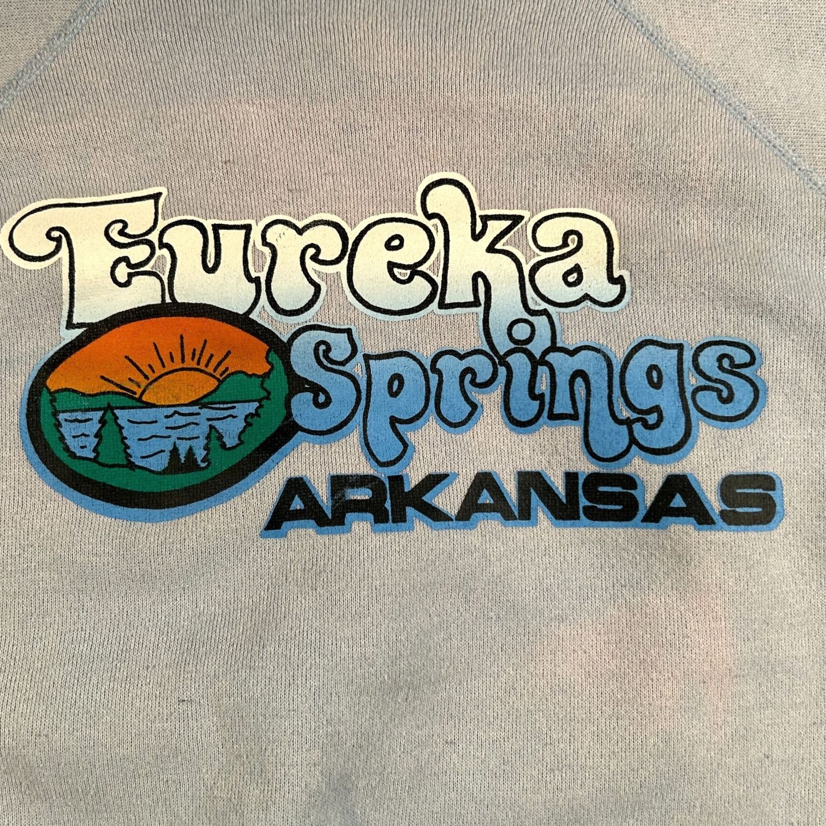 Vintage VINTAGE Ultra Sweats Sweatshirt Men XL Blue Eureka Springs Arkansas Made In USA Size US XL / EU 56 / 4 - 4 Thumbnail