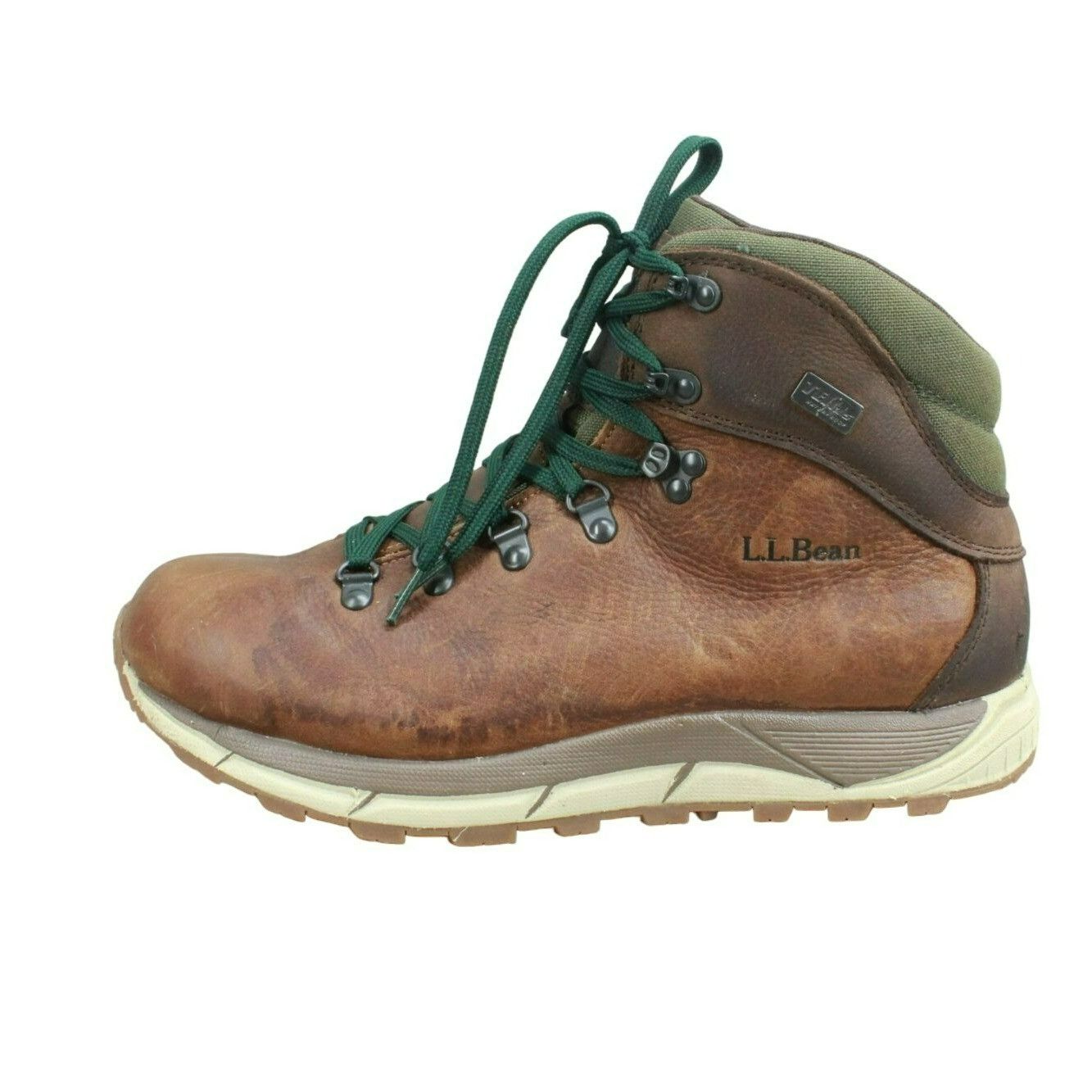 Leather LL Bean Alpine Mens Water Resistant Hiking Sneaker Shoes Size US 10 / EU 43 - 1 Thumbnail