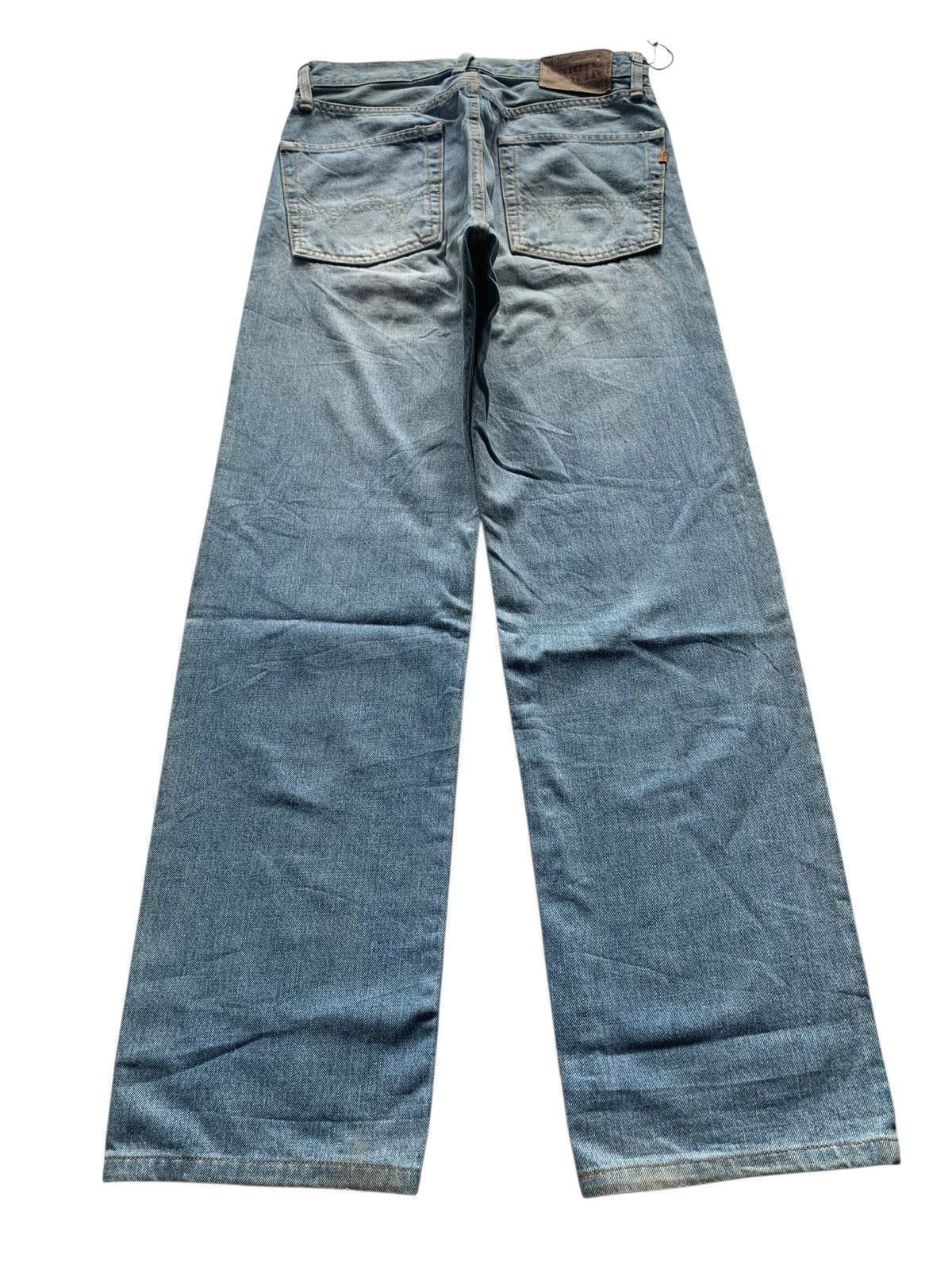 Kapital VINTAGE EDWIN 505X SELVEDGE BAGGY JAPANESE DISTRESSED DENIM Size US 29 - 4 Thumbnail