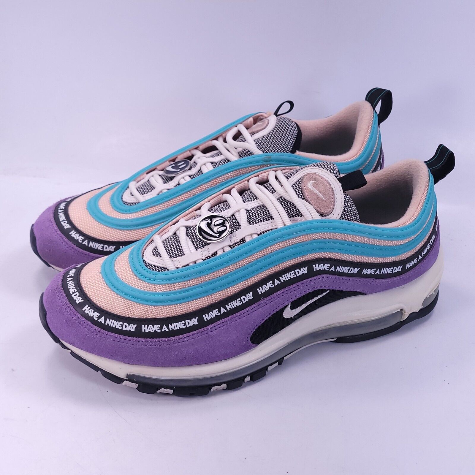 Athletic Shoe Nike Air Max 97 Purple Green Nike Air Max 97 ND