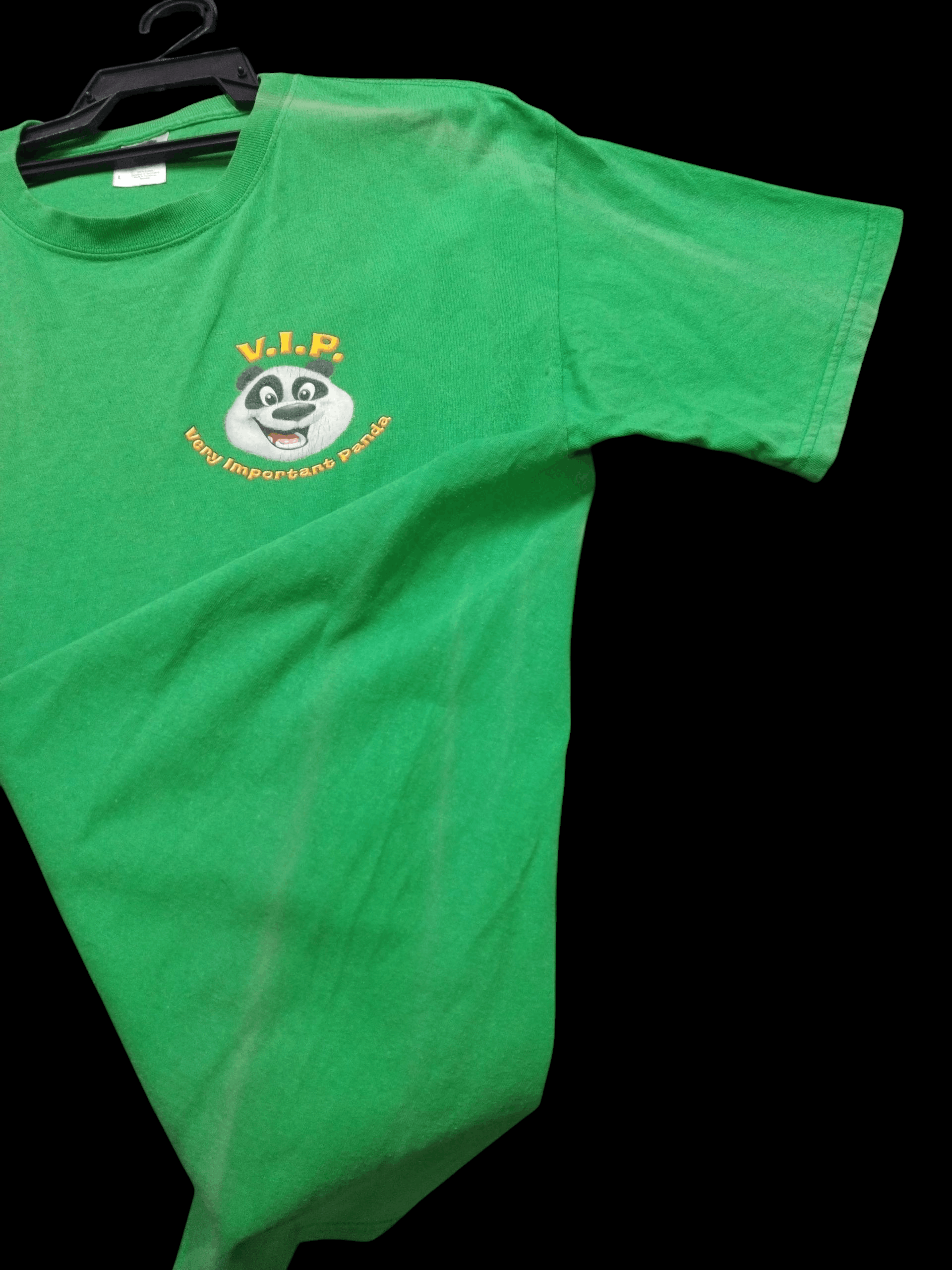 Fruit Of The Loom Sunfaded Fruit of the loom VIP PANDA MANIA T-Shirt Green Size US L / EU 52-54 / 3 - 9 Thumbnail
