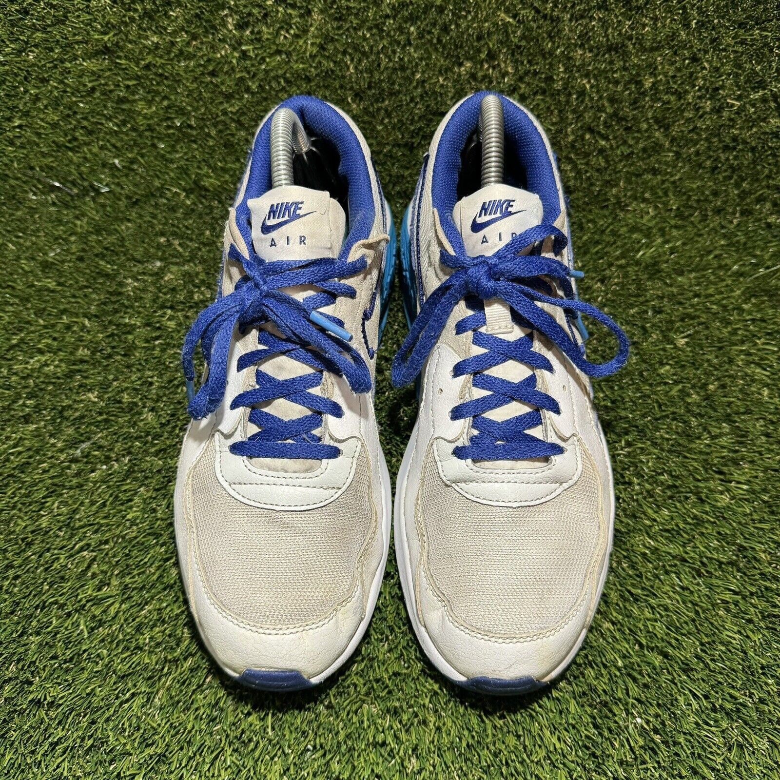 Nike Size 7Y - Nike Air Max Excee GS 'White Deep Royal Blue' Size US 7 / EU 40 - 2 Thumbnail