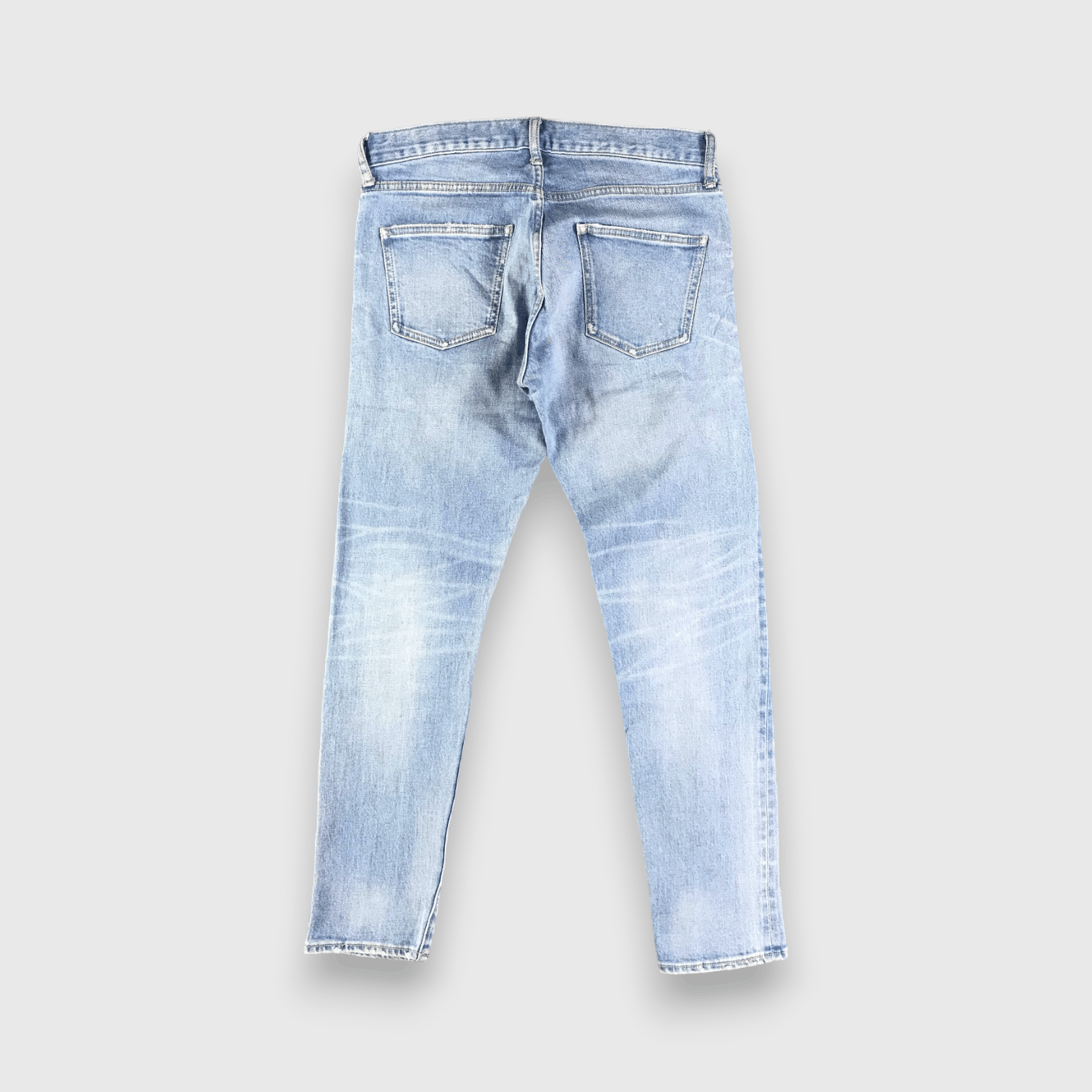 Japanese Brand × Vintage Vintage Japan Selvedge Slim Jeans-J2946 Size US 31 - 2 Thumbnail