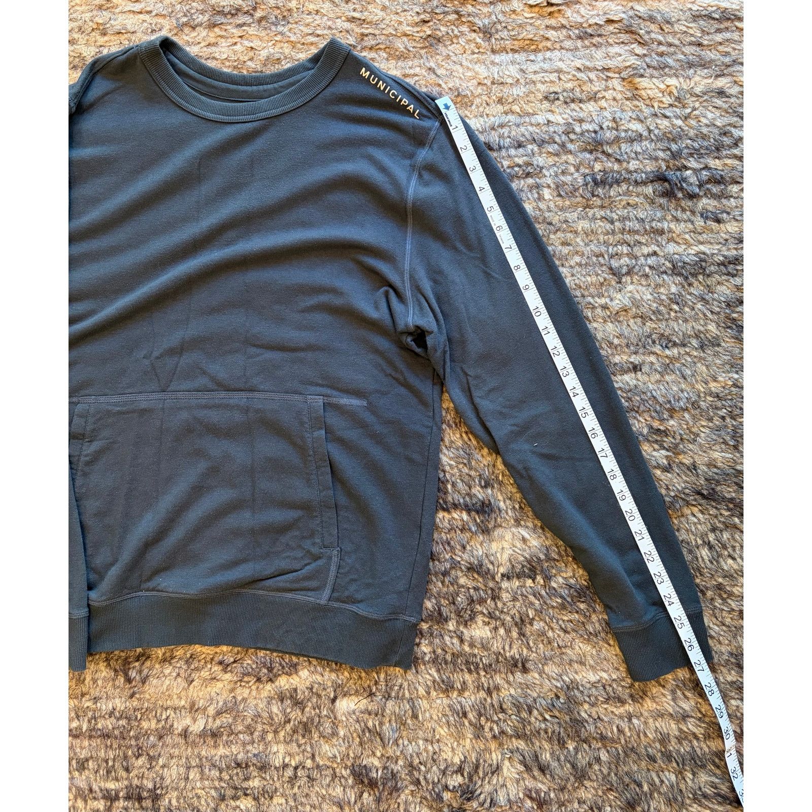 Nike Men’s municipal sport utility sweatshirt pocket gray large Size US L / EU 52-54 / 3 - 3 Thumbnail