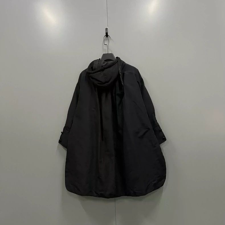 Prada Prada Black hooded parka coat 2502-Nextarrow Size US XXS / EU 40 - 1 Thumbnail