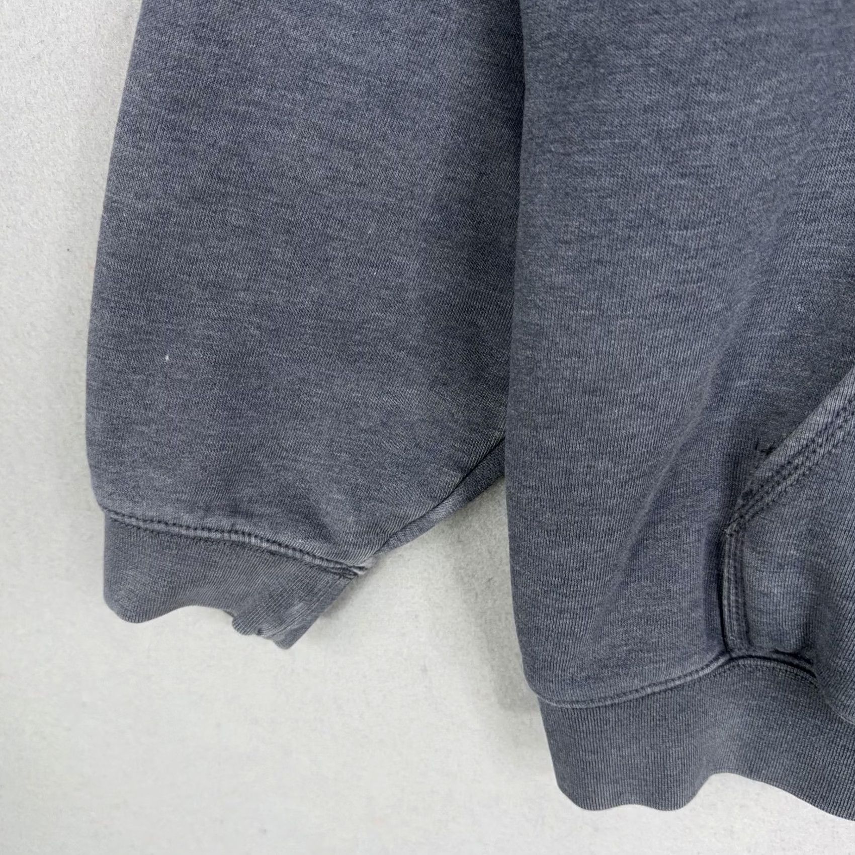 Carhartt Carhartt Hoodie Mens XL Gray Full Zip Fleece Lined Livonia Public Schools Logo Size US XL / EU 56 / 4 - 4 Thumbnail