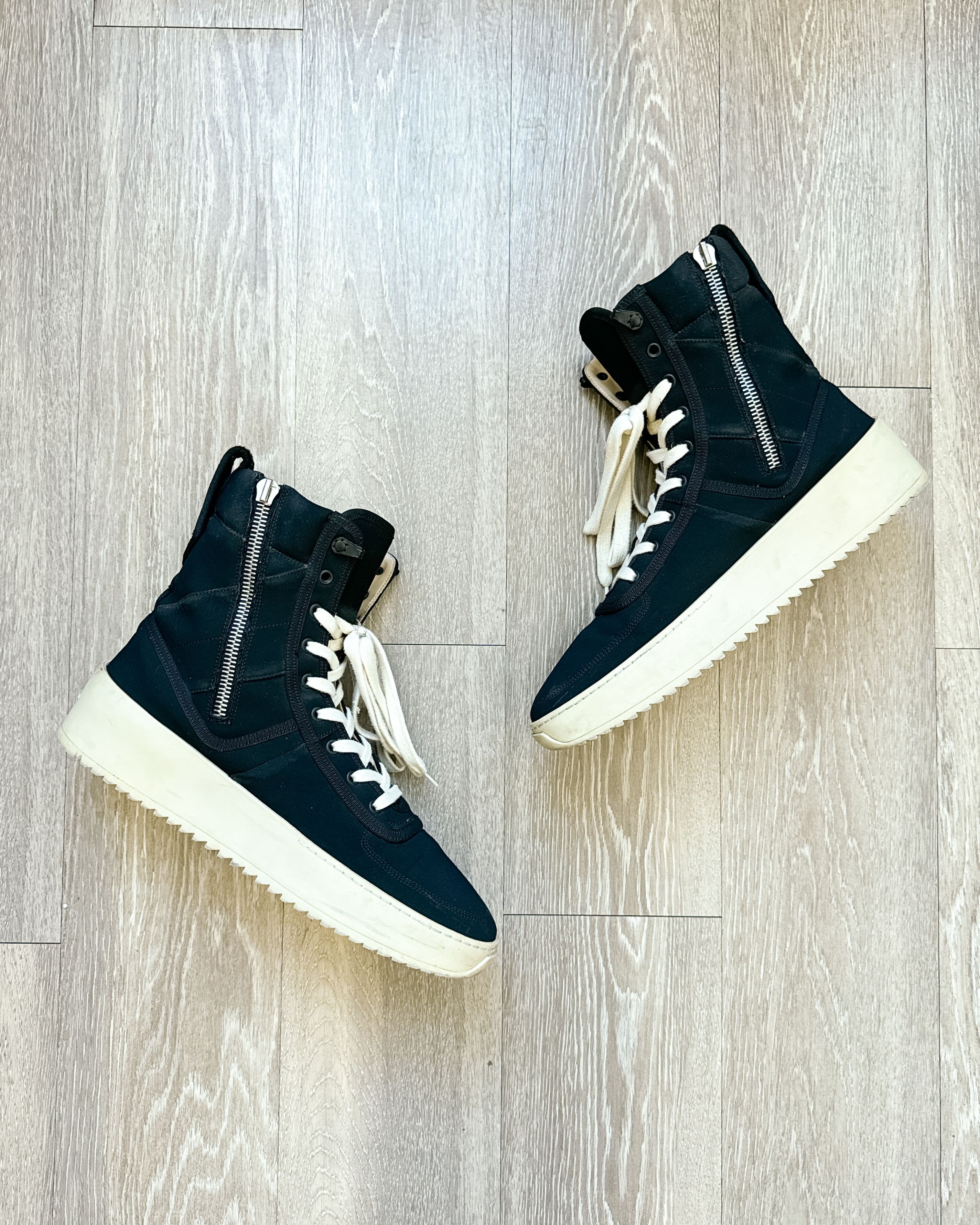 Fear of God Fear of God OG Military Sneakers Boots Men's 44 Nylon Black Size US 11 / EU 44 - 2 Thumbnail