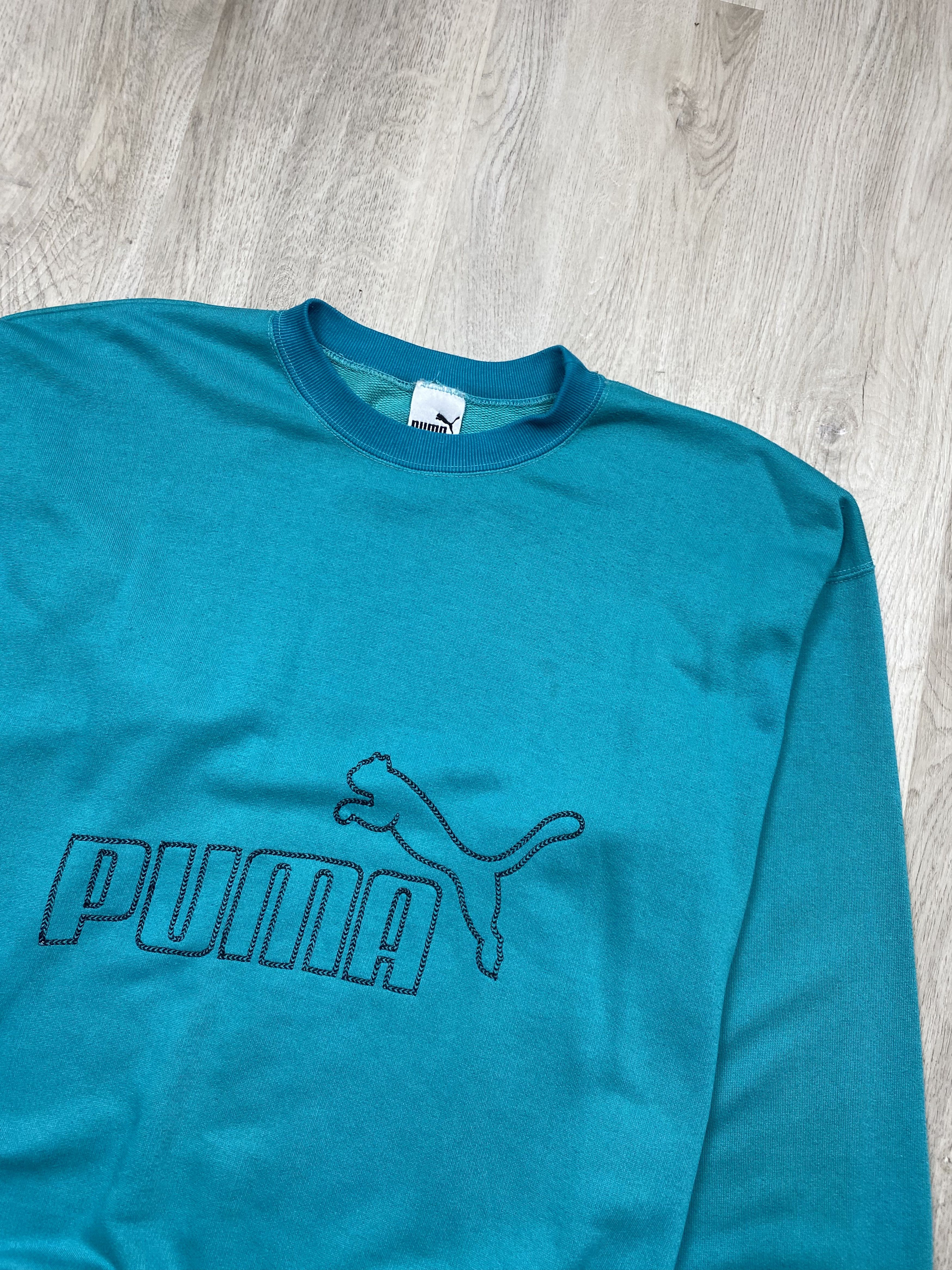 Puma Puma Vintage Mens Track Suit Sweatshirt + Pants Size US 36 / EU 52 - 3 Thumbnail