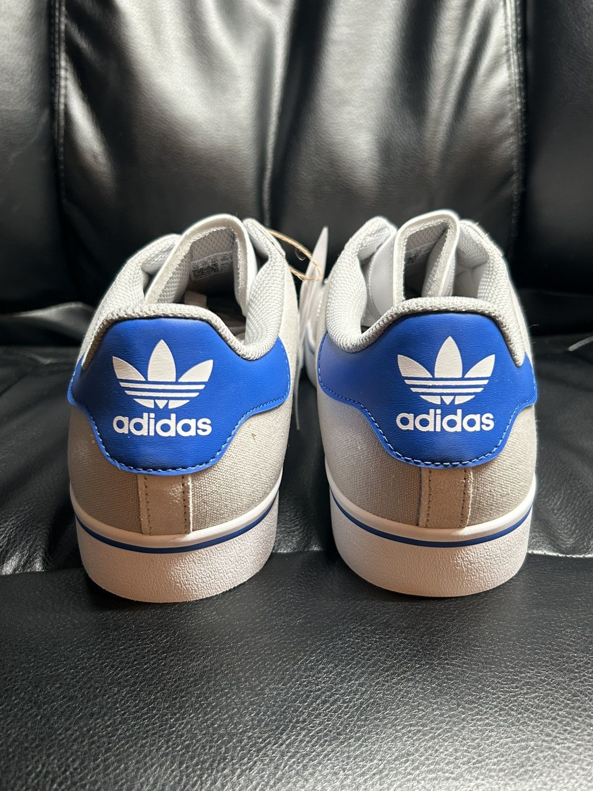 Adidas NIB NEW Adidas Originals Campus Vulc Grey Bluebird 12M Size US 12 / EU 45 - 4 Thumbnail
